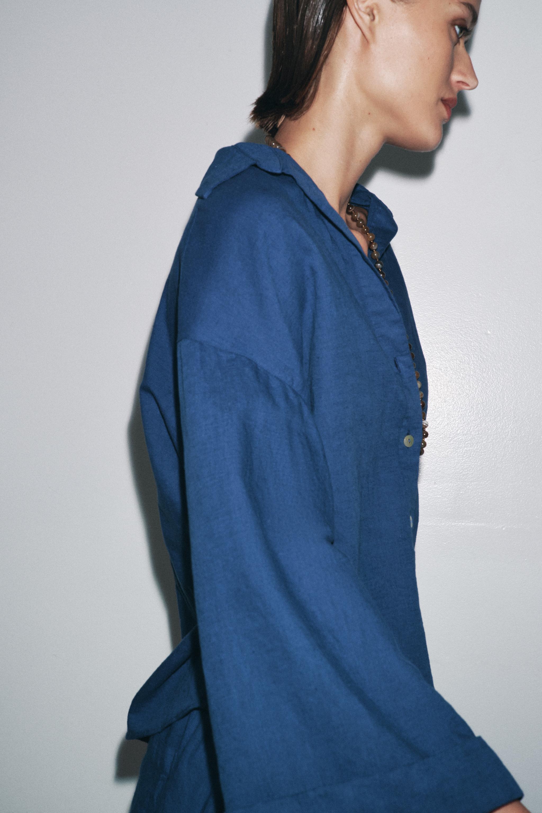 ZW COLLECTION LINEN SHIRT