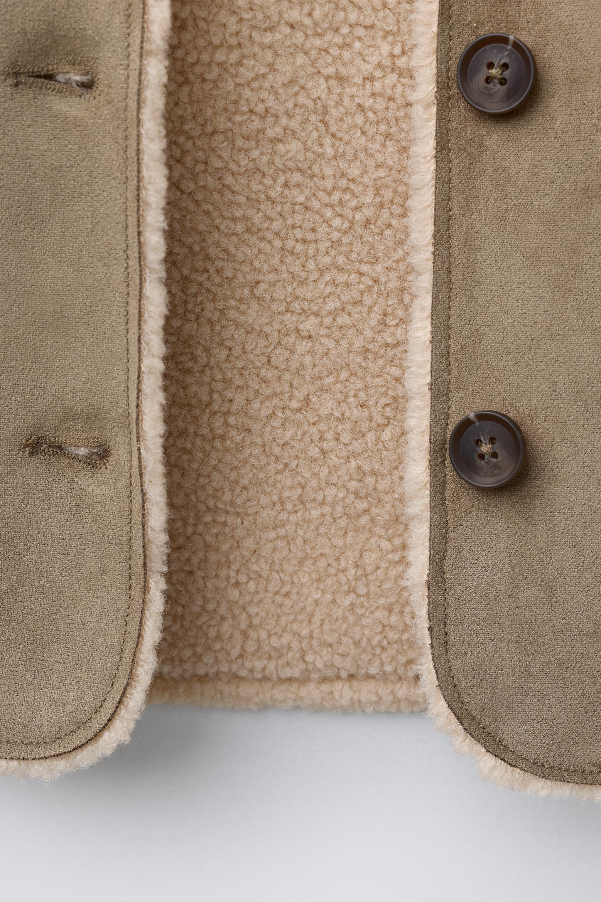 DOUBLE-FACED FLEECE COAT