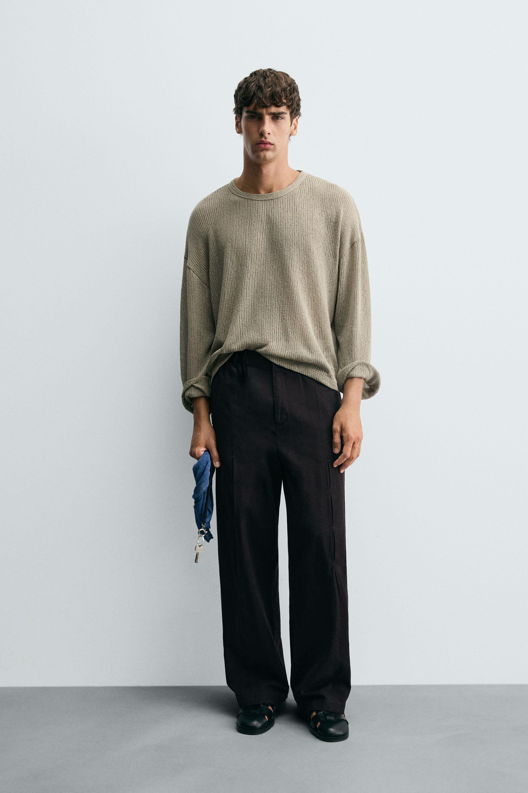 OPENWORK TEXTURED T-SHIRT