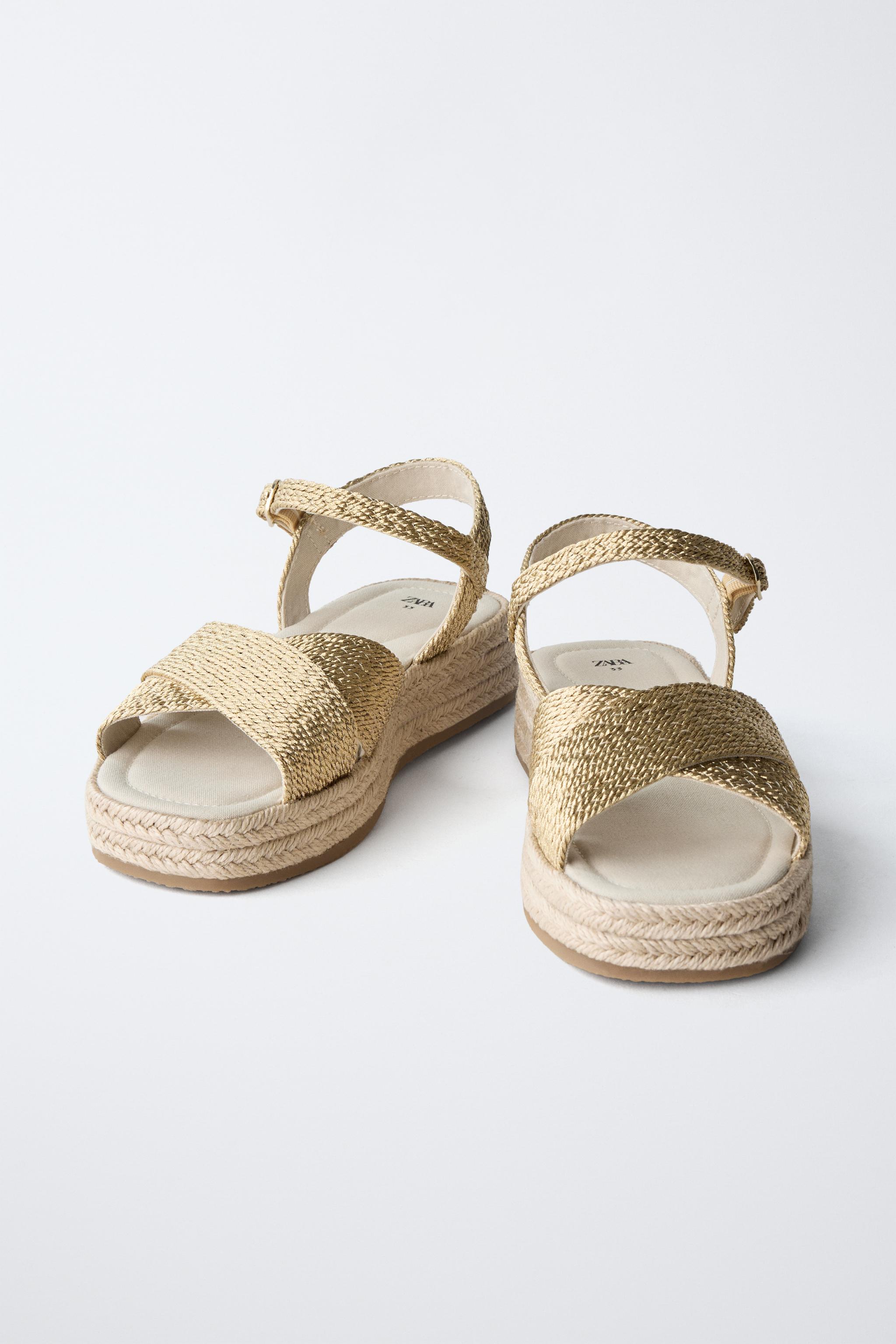 BRAIDED BODY SANDALS