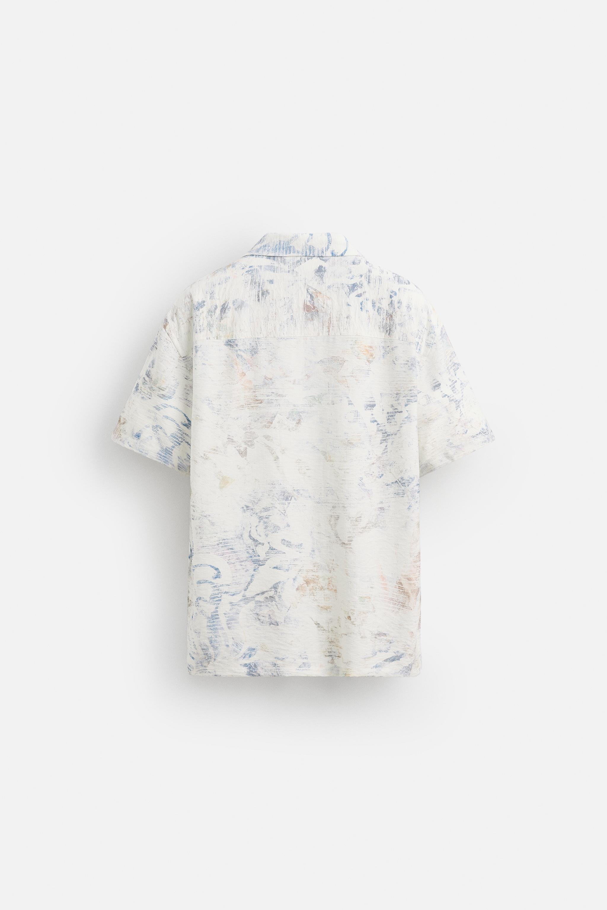 ABSTRACT PRINT SHIRT