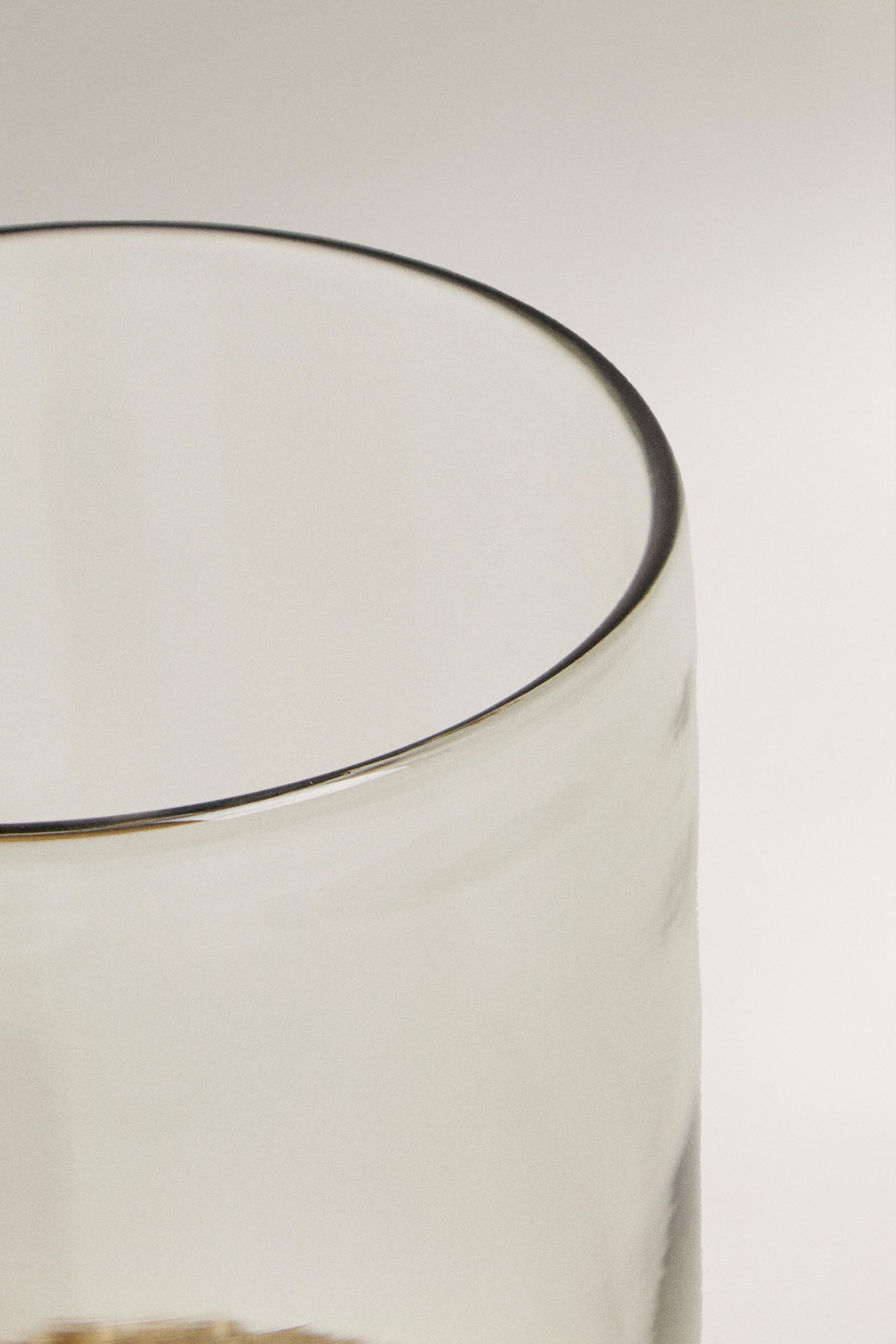 GLASS AND JUTE LANTERN