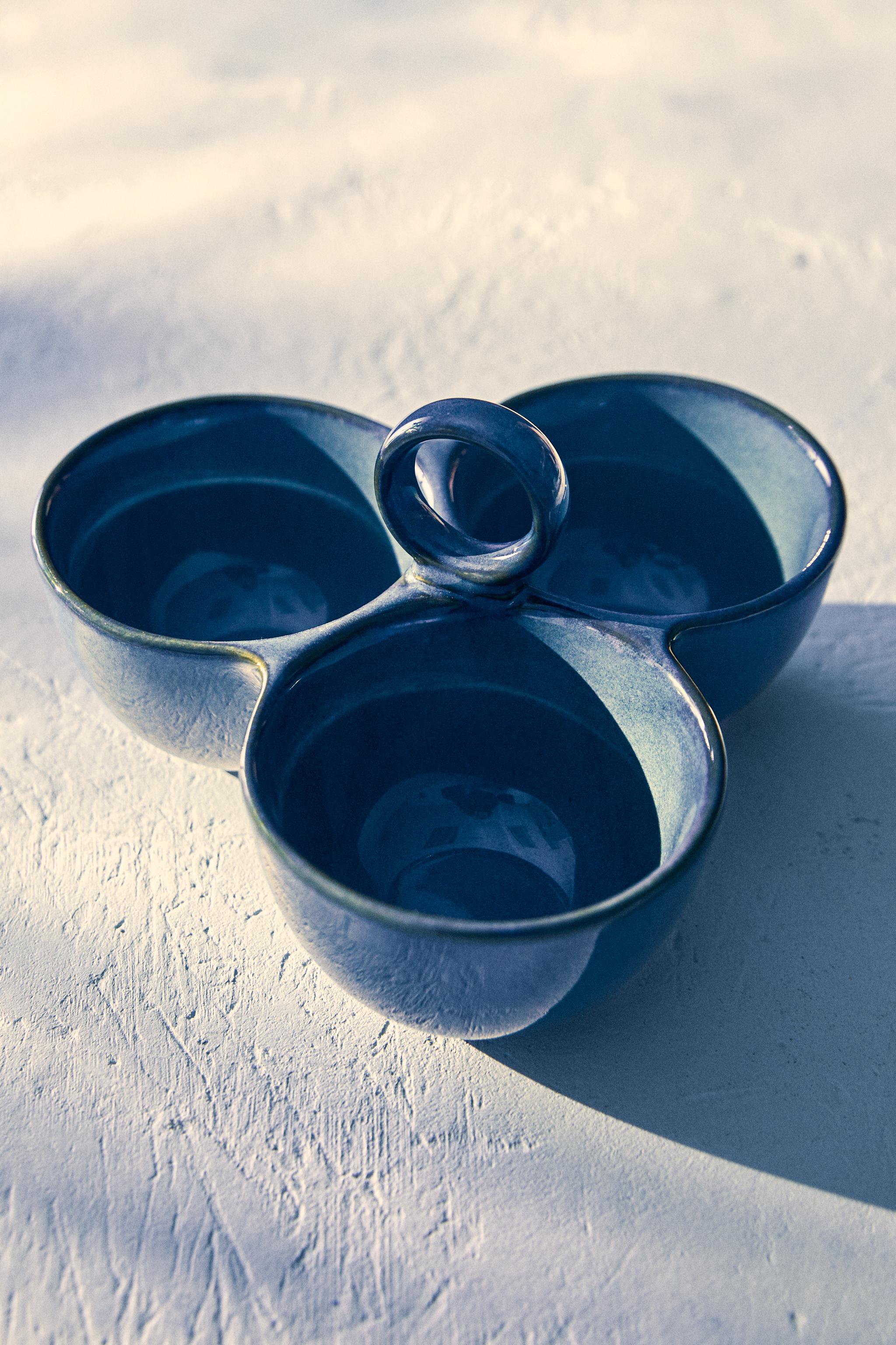 TRIPLE APPETIZER BOWL