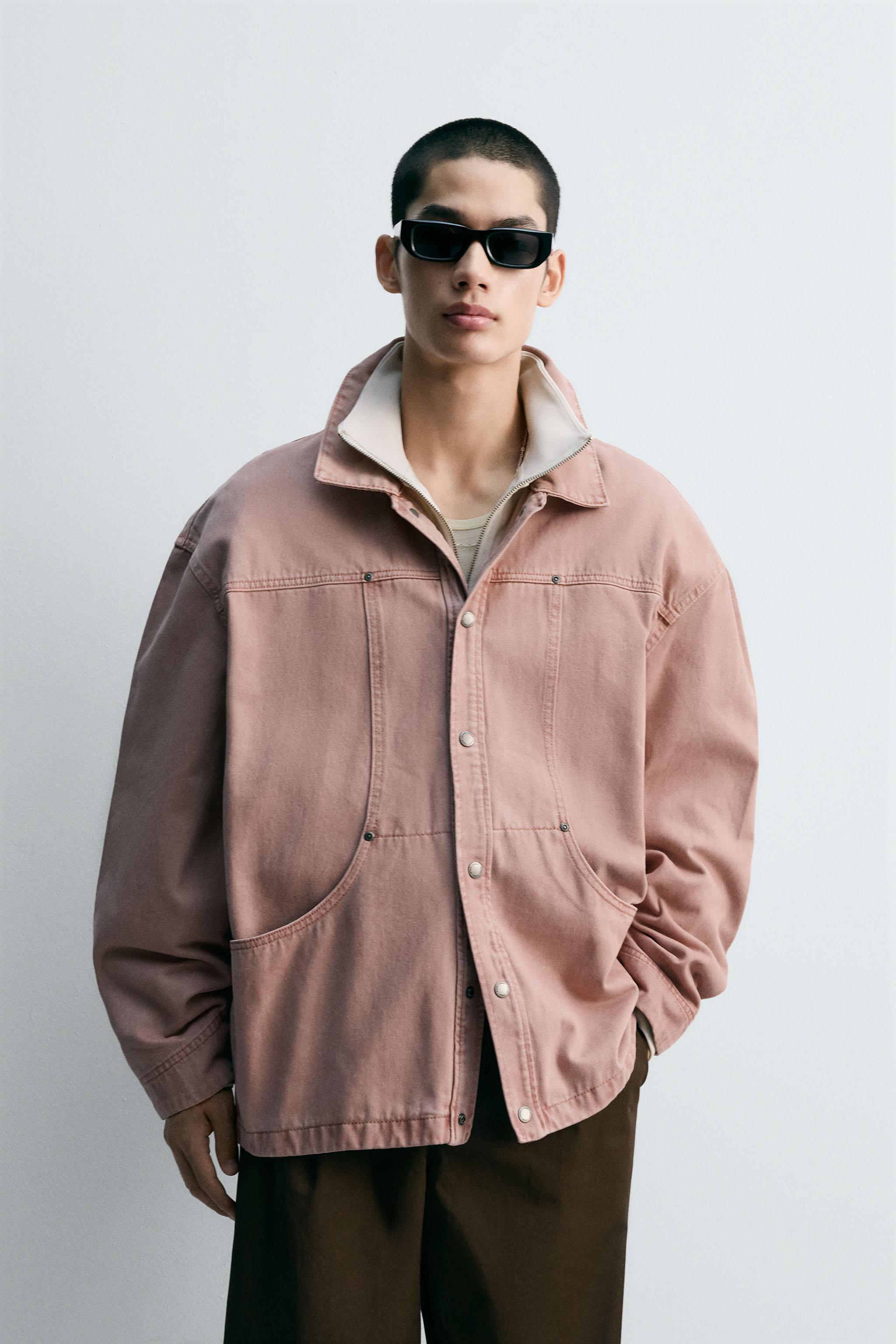 WASHED TEXTURED OVERSHIRT