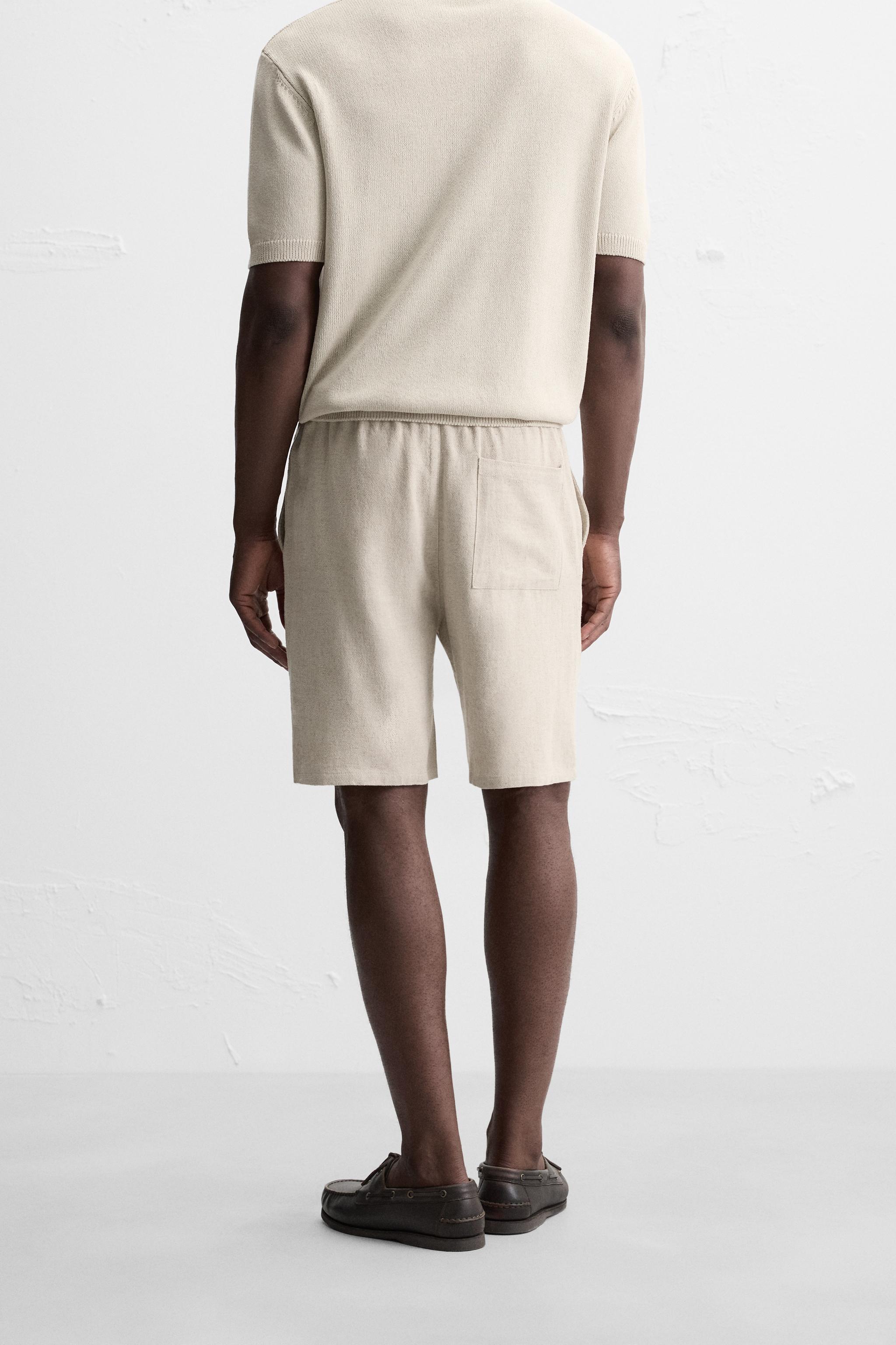 SHORTS WITH LINEN