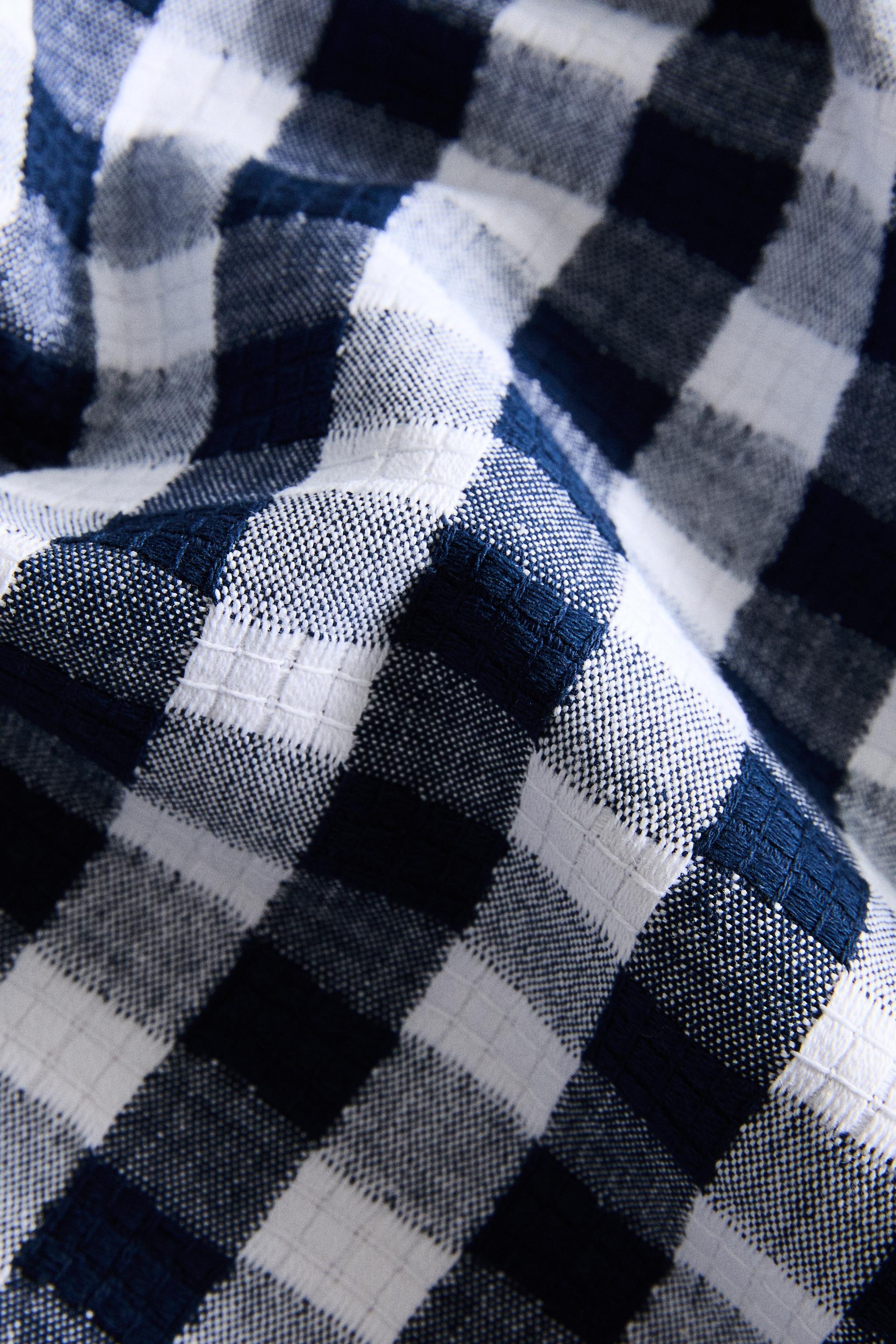 GINGHAM CHECK TABLECLOTH