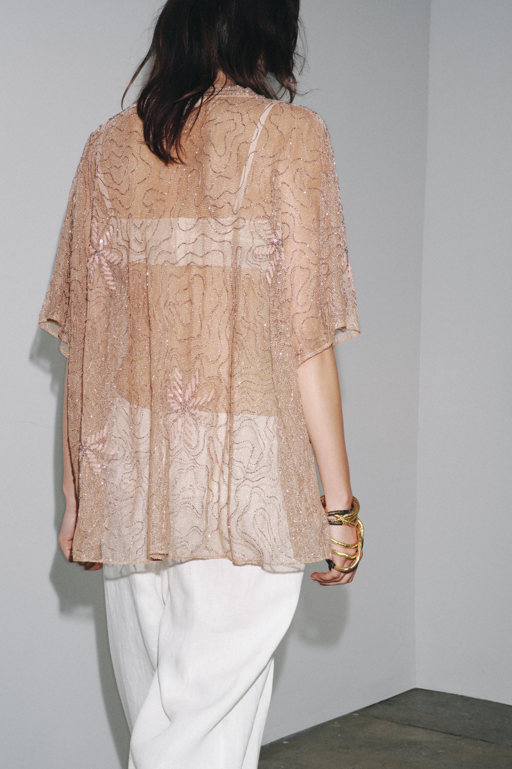 EMBROIDERED BLOUSE ZW COLLECTION