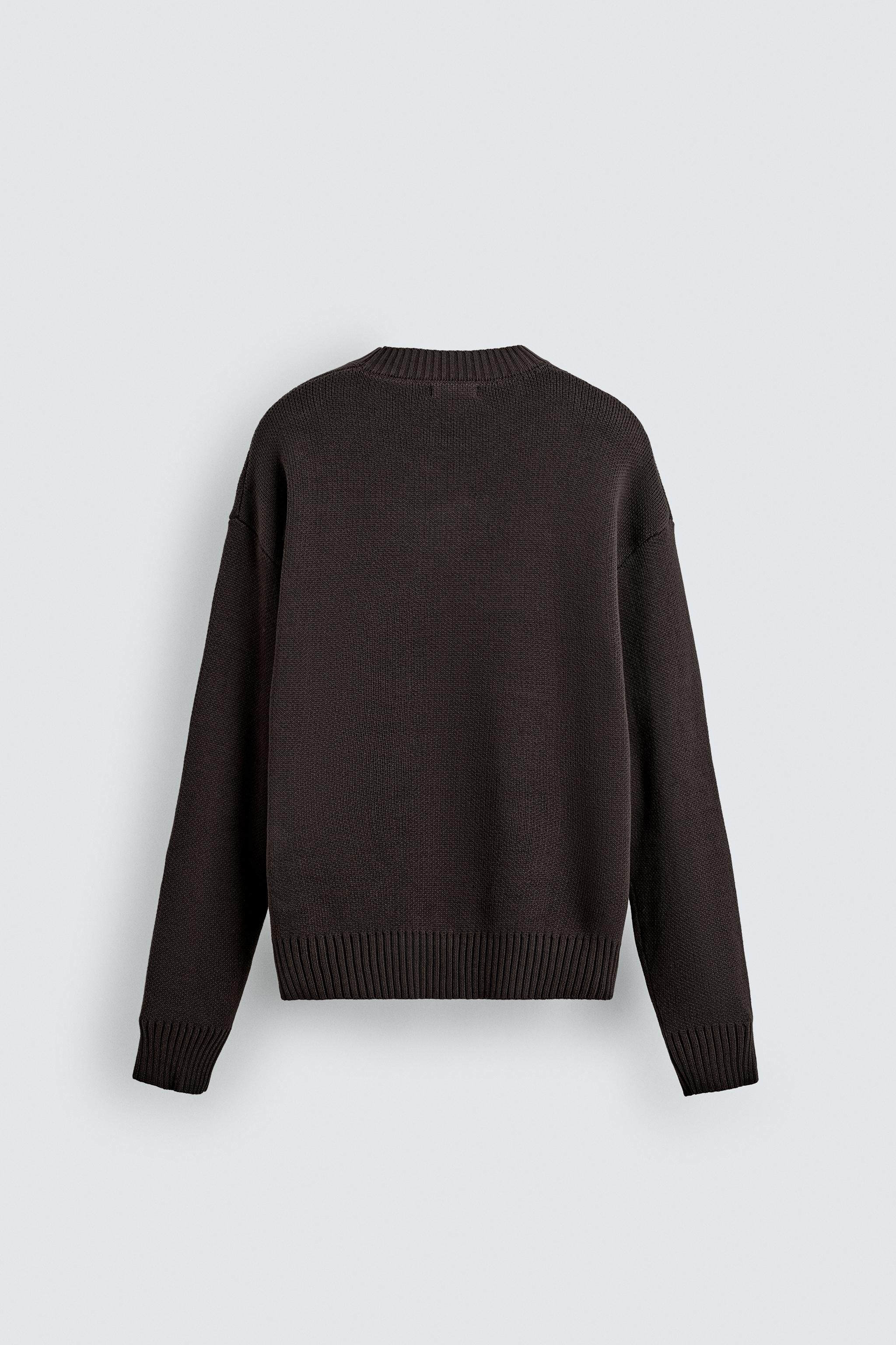 COTTON TEXTURE SWEATER