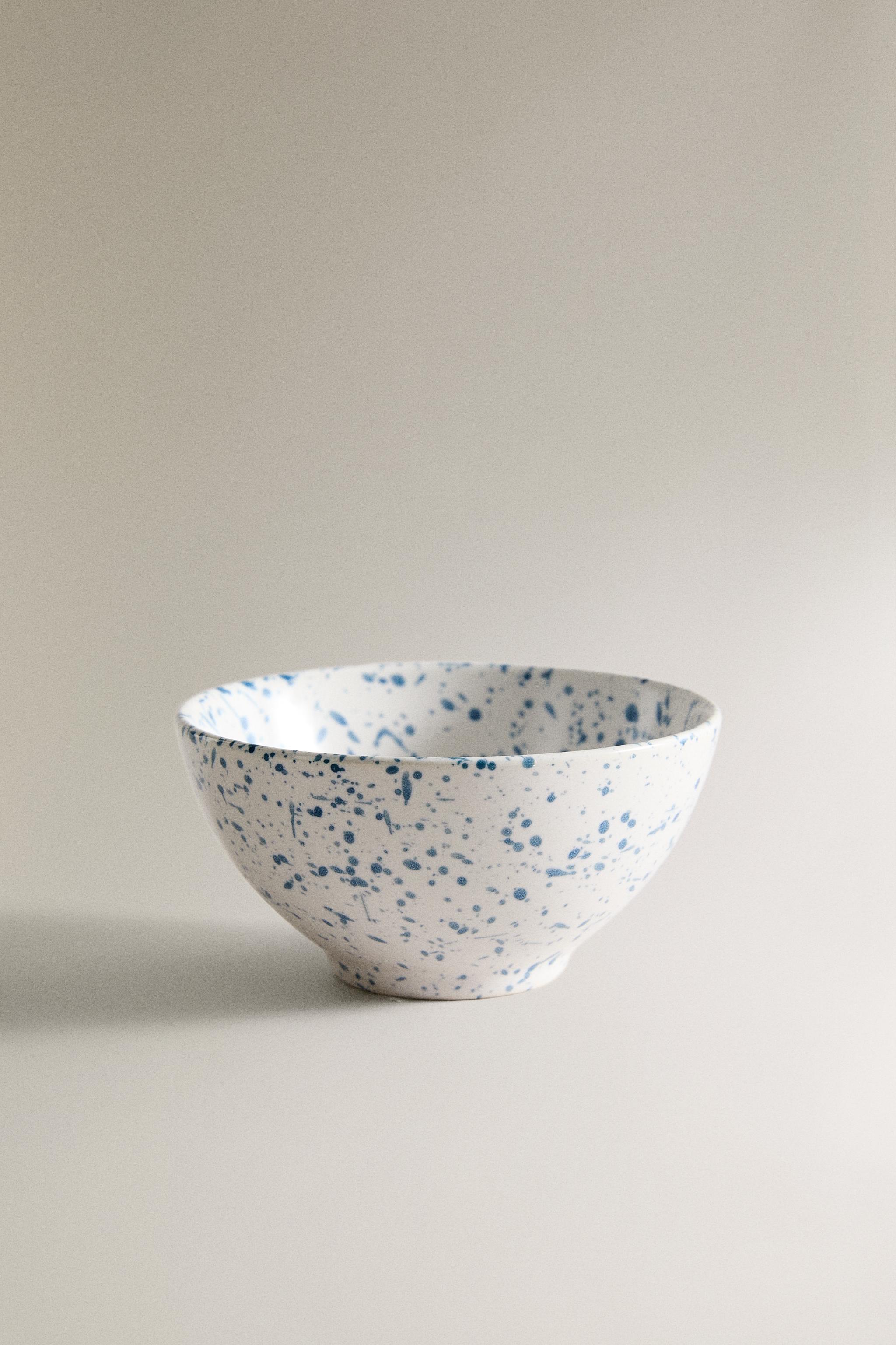 SPECKLED MINI STONEWARE BOWL