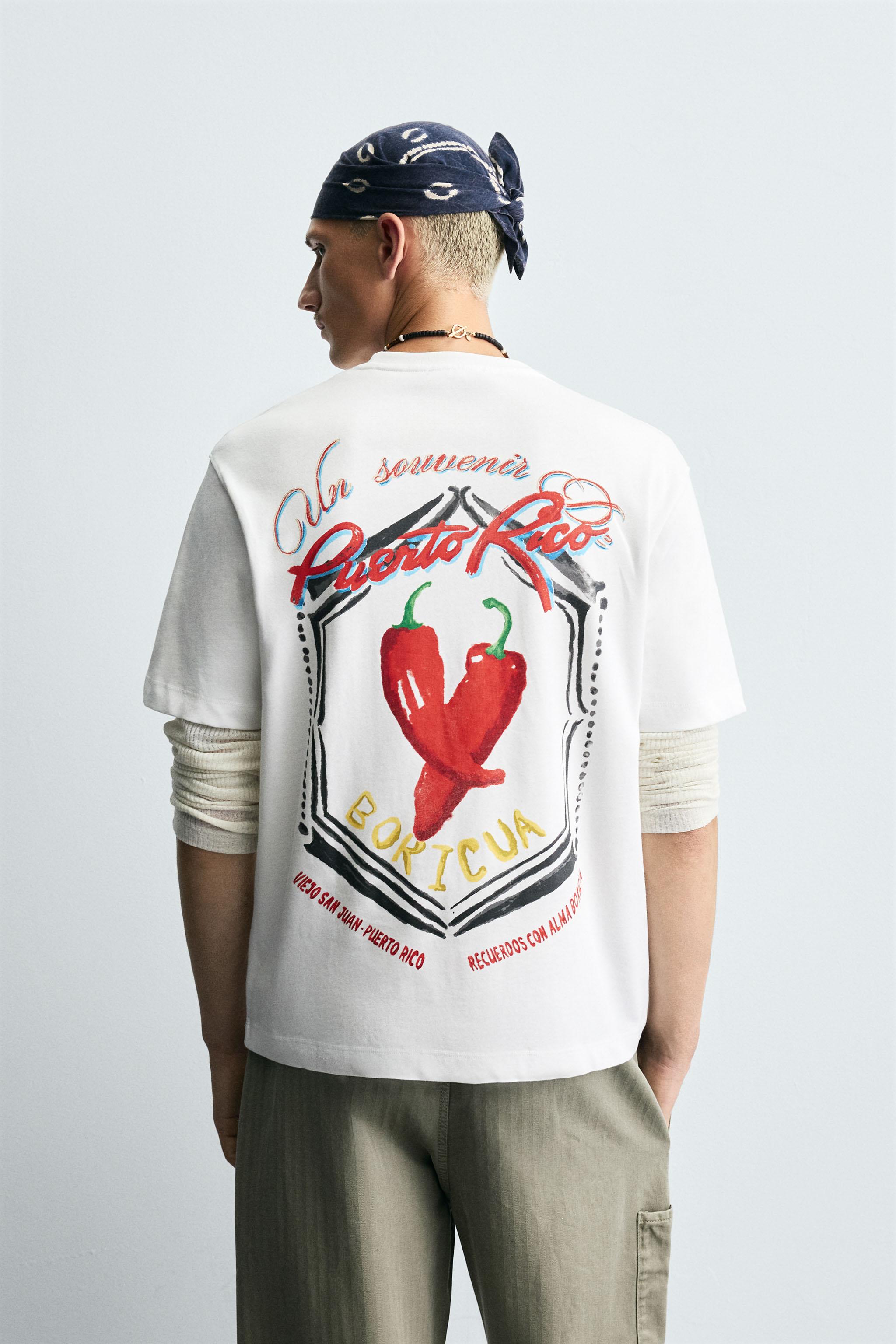 COMBINED EMBROIDERY T-SHIRT