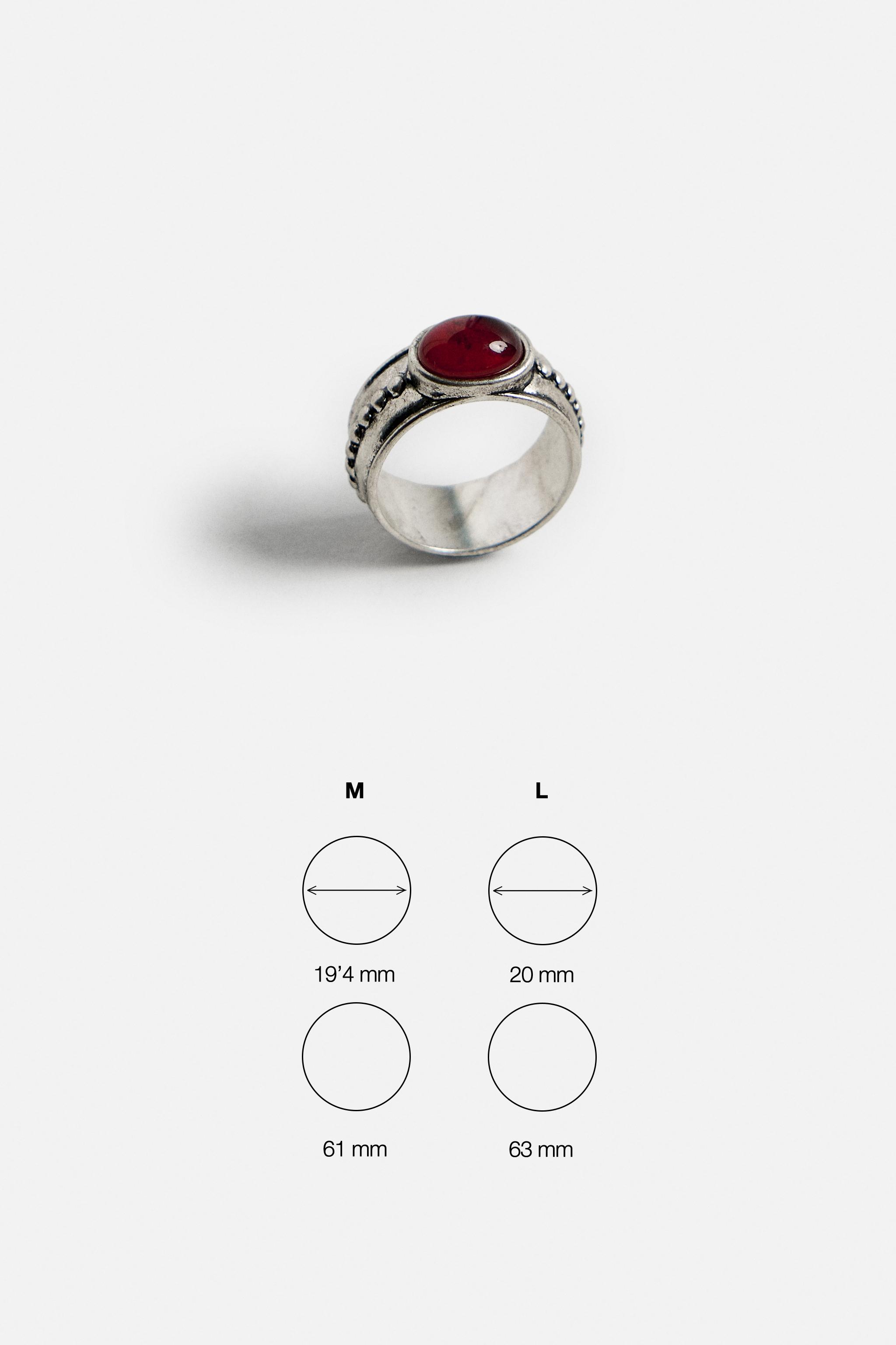 CONTRAST SIGNET RING