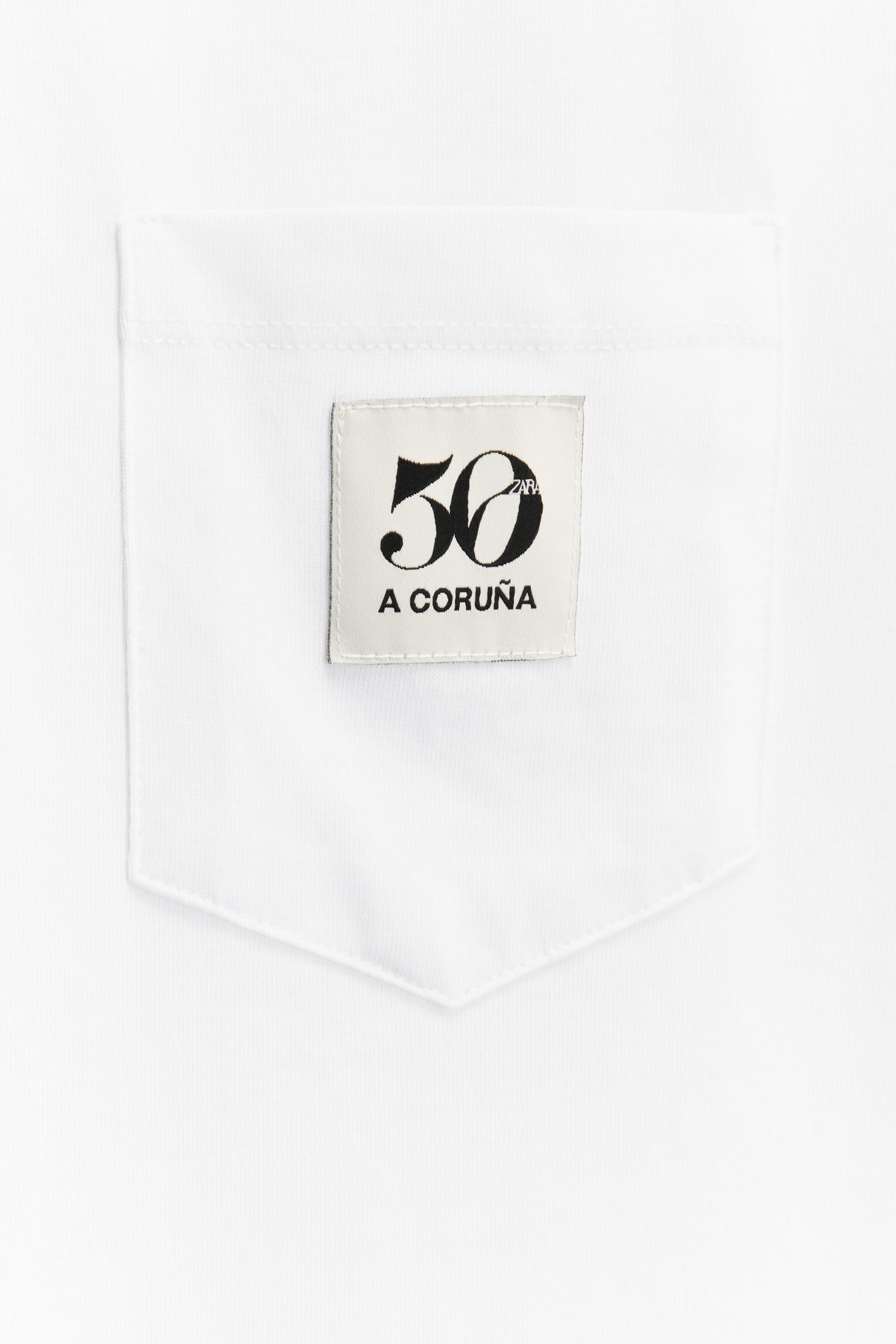 50TH ANNIVERSARY POCKET PATCH T-SHIRT
