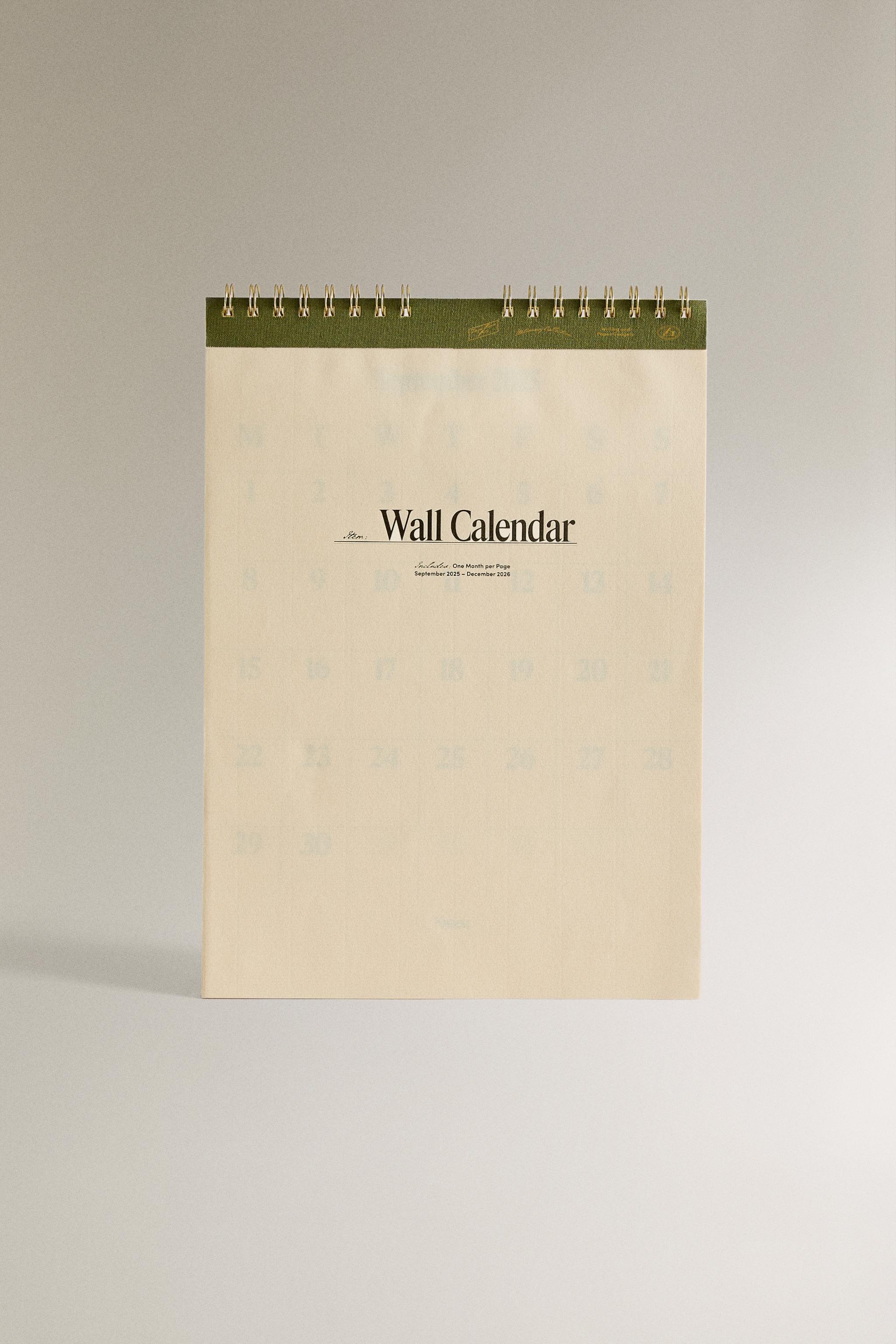 2025-2026 WALL CALENDAR