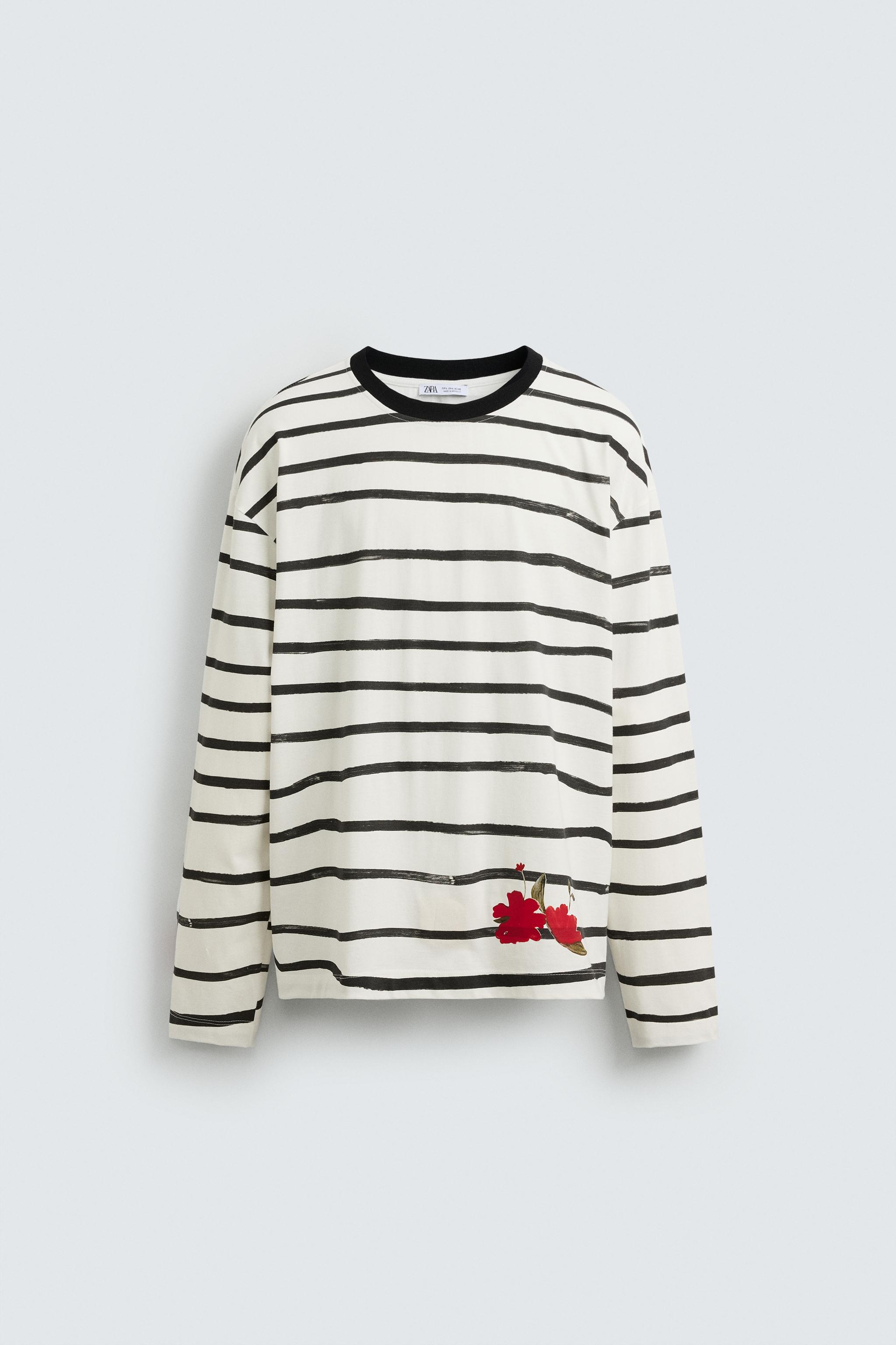 PRINTED STRIPED T-SHIRT © OTIS KWAME KYE QUAICOE