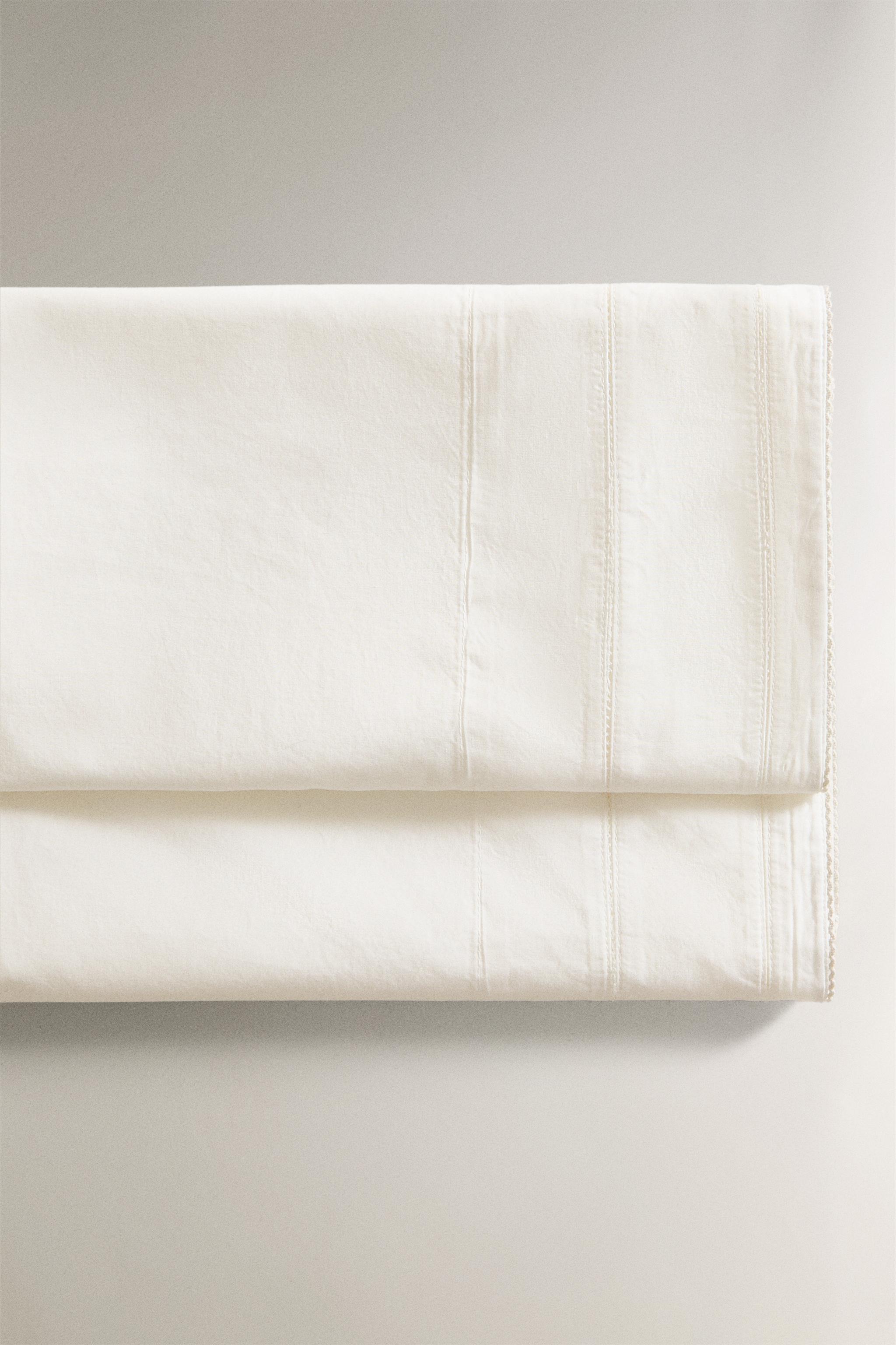 CHILDREN'S HEMSTITCHED POPLIN DUVET COVER