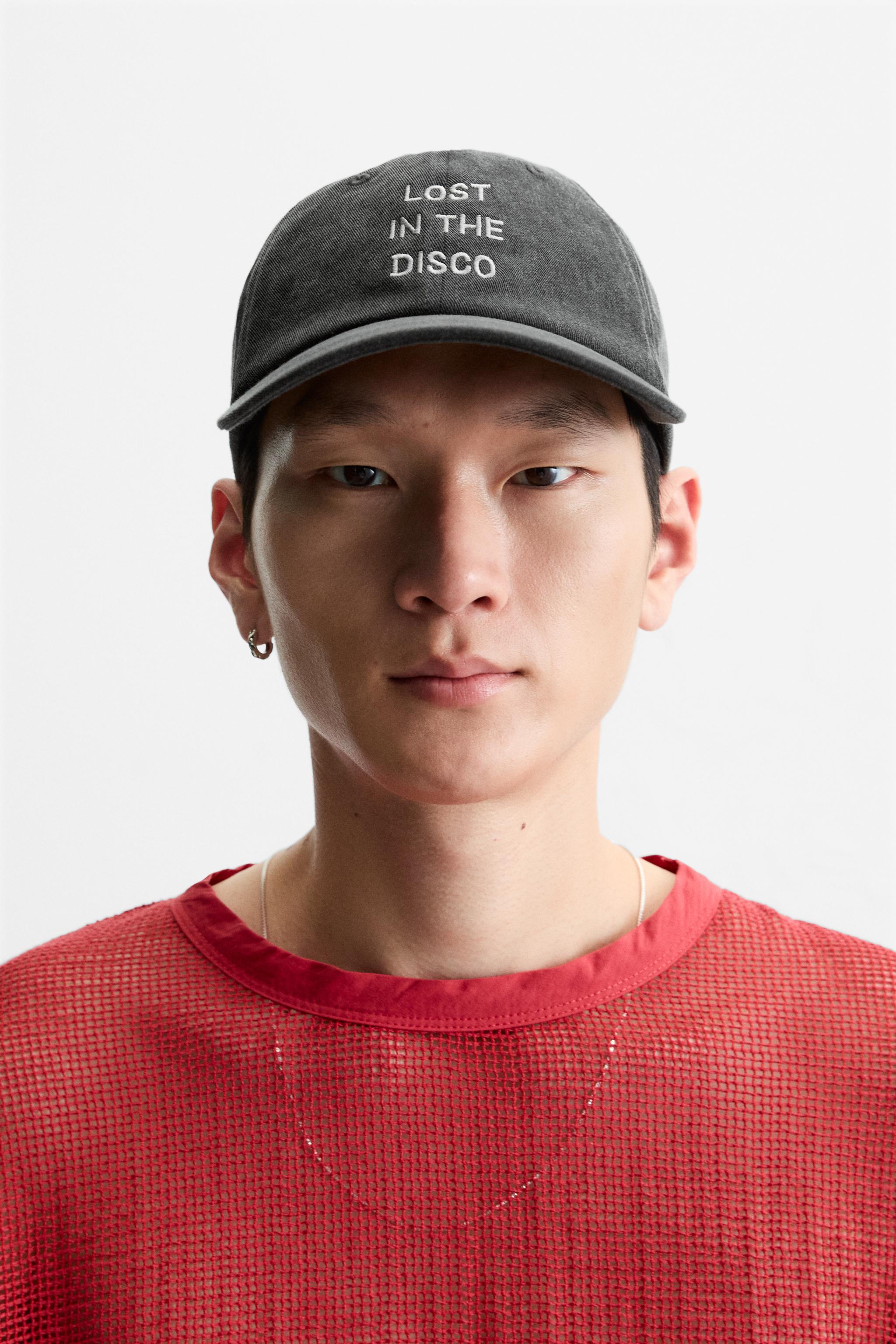 WASHED EMBROIDERY CAP