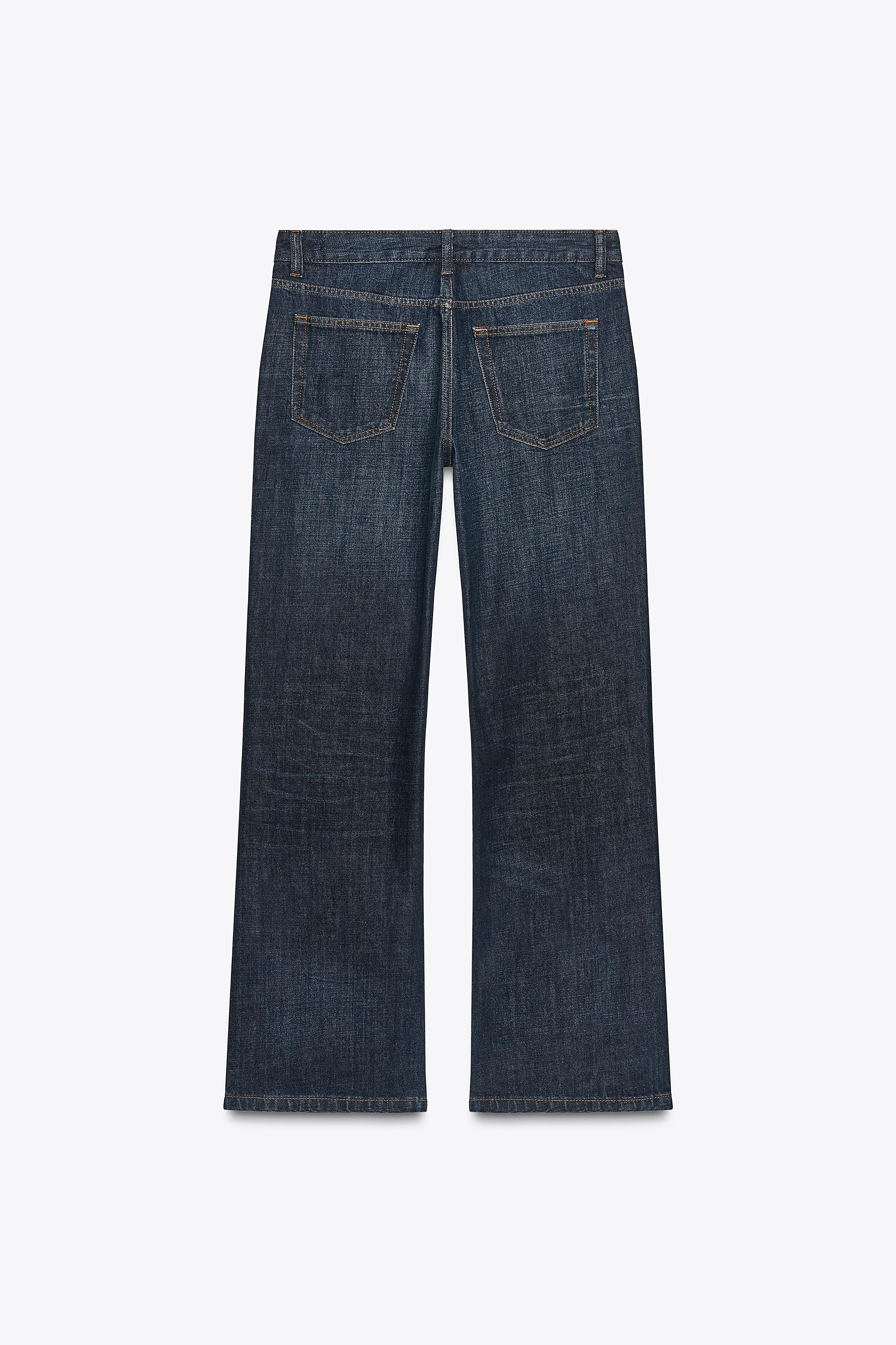 ZW COLLECTION LOW-RISE BOOTCUT JEANS