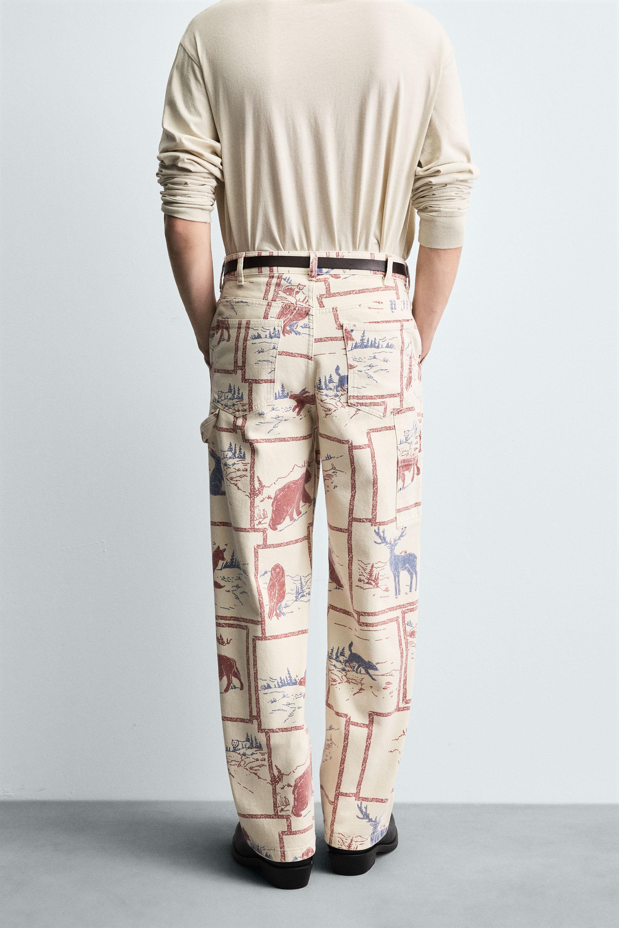COMIC PRINT PANTS