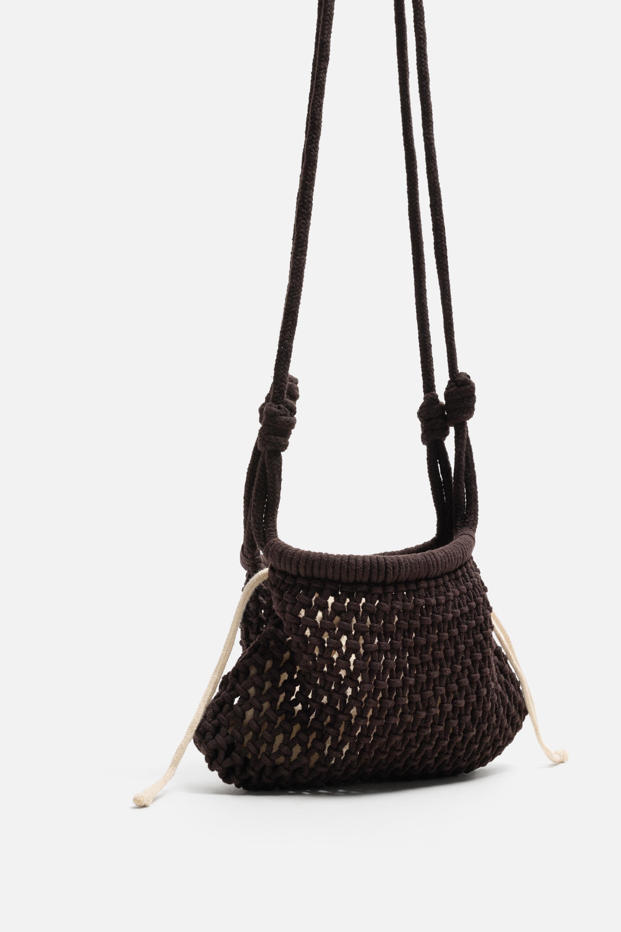 MACRAMÉ CROSSBODY BAG