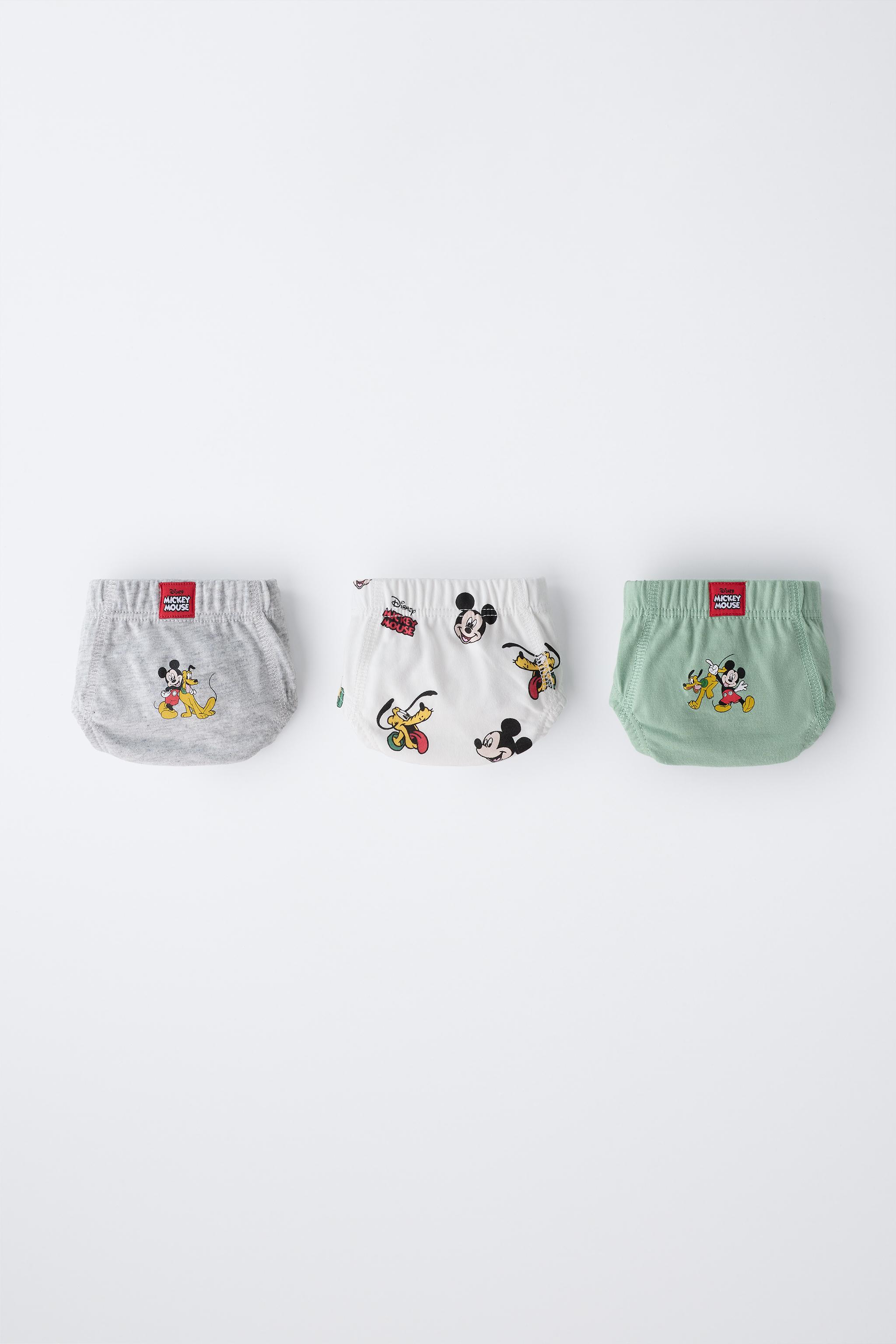 AGES 2-6 / THREE-PACK OF MICKEY MOUSE AND FRIENDS © DISNEY BRIEFS
