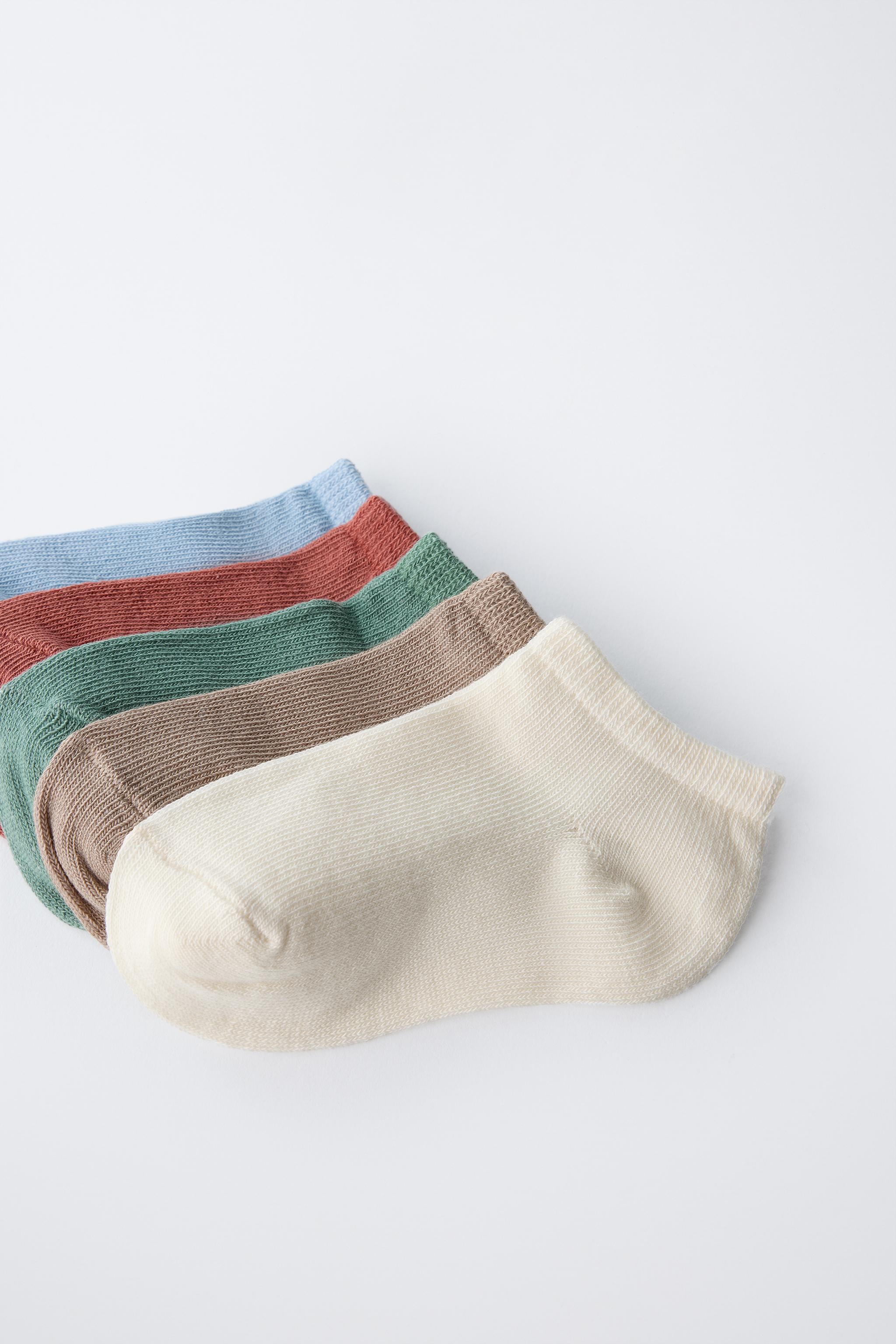 FIVE-PACK OF ANKLE SOCKS