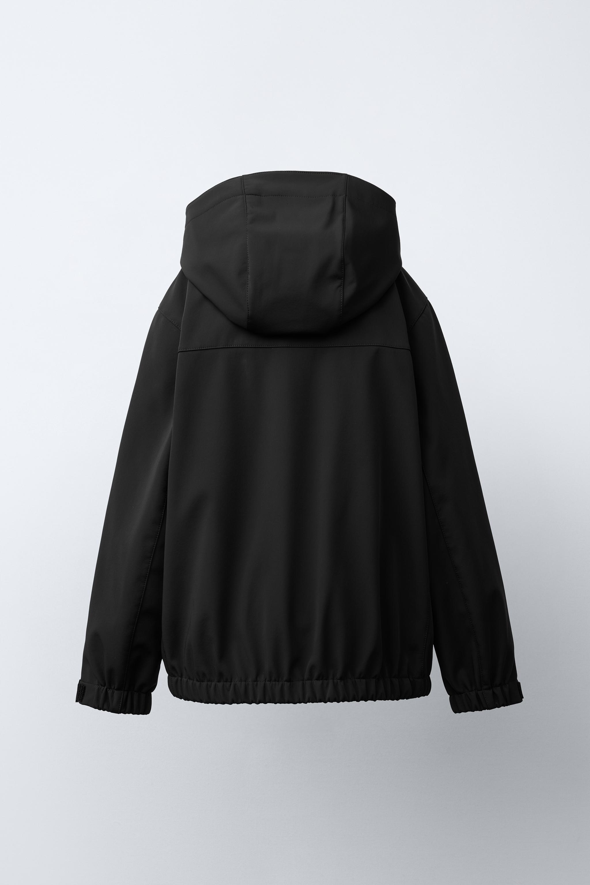 WATER REPELLENT HOODED LINED TECHNICAL JACKET