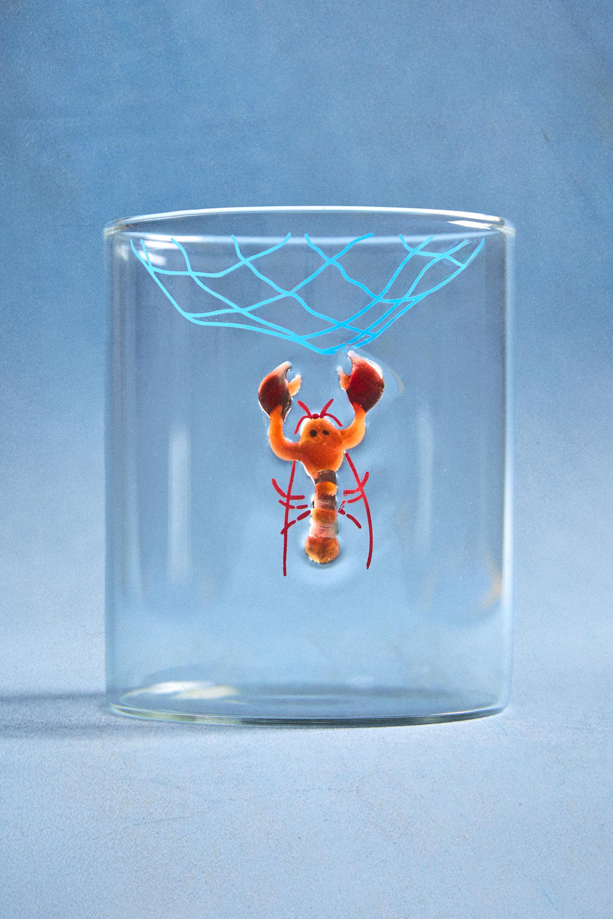 LOBSTER BOROSILICATE GLASS TUMBLER