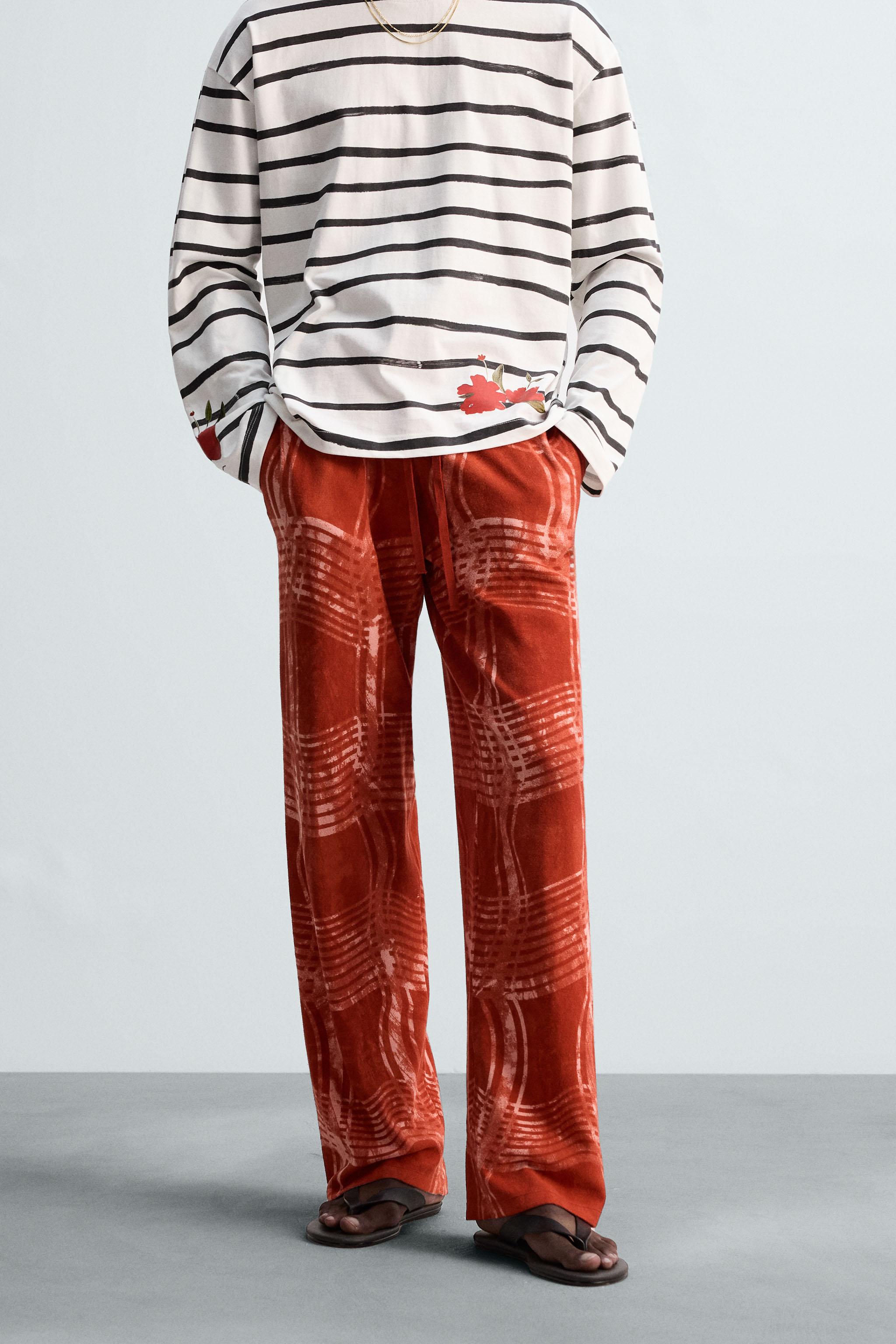 GRAPHIC PRINT KNIT PANTS © OTIS KWAME KYE QUAICOE
