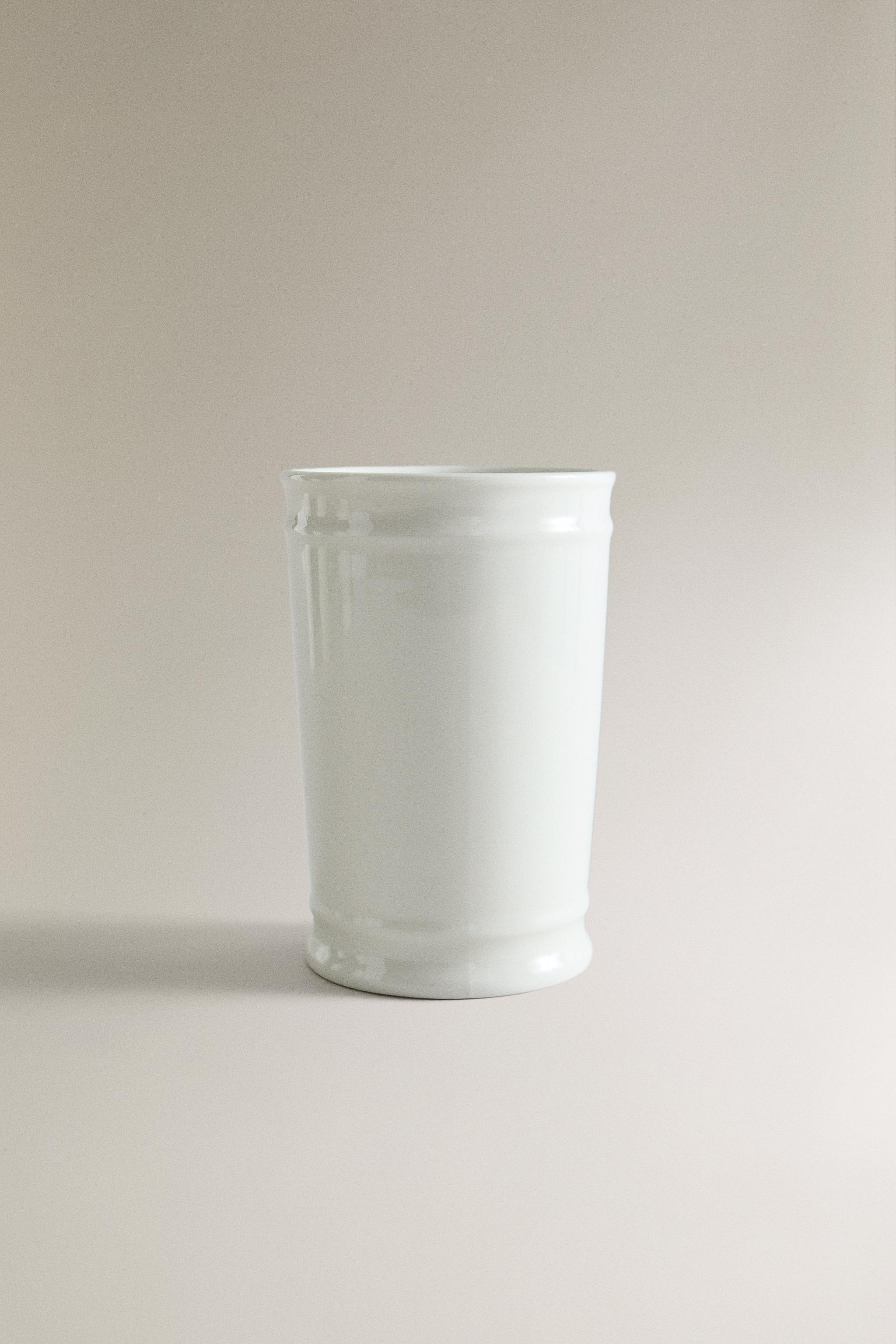 CERAMIC TOOTHBRUSH HOLDER