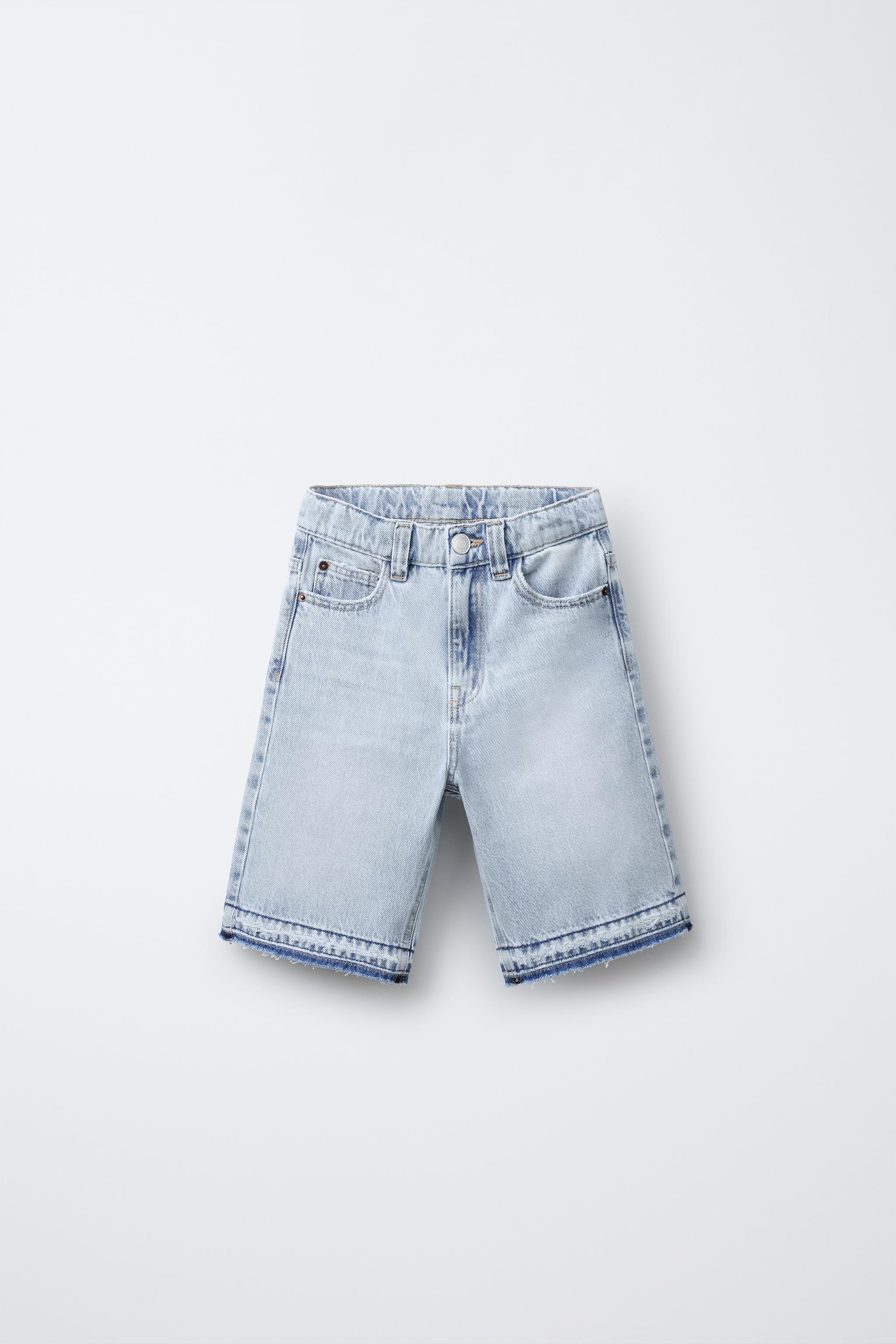 RELAXED BAGGY DENIM SHORTS