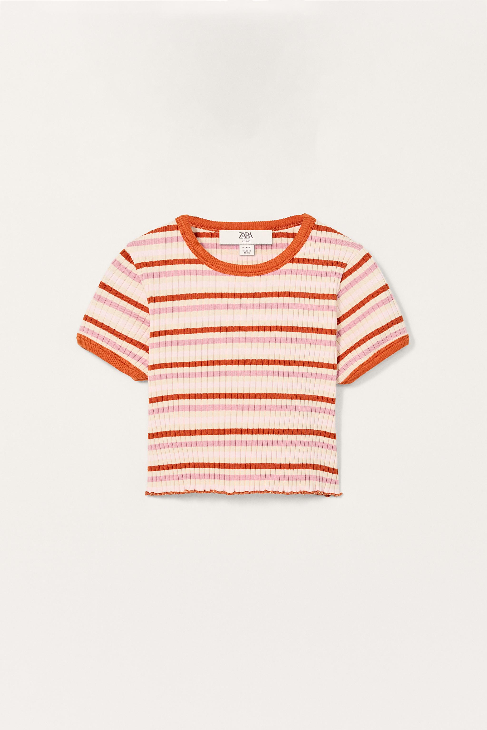 LIMITED EDITION STRIPED CROP TOP