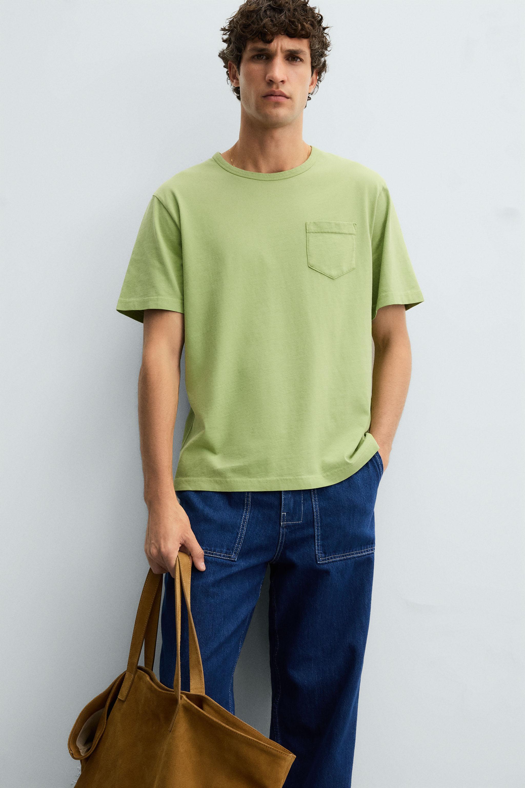 WASHED POCKET T-SHIRT