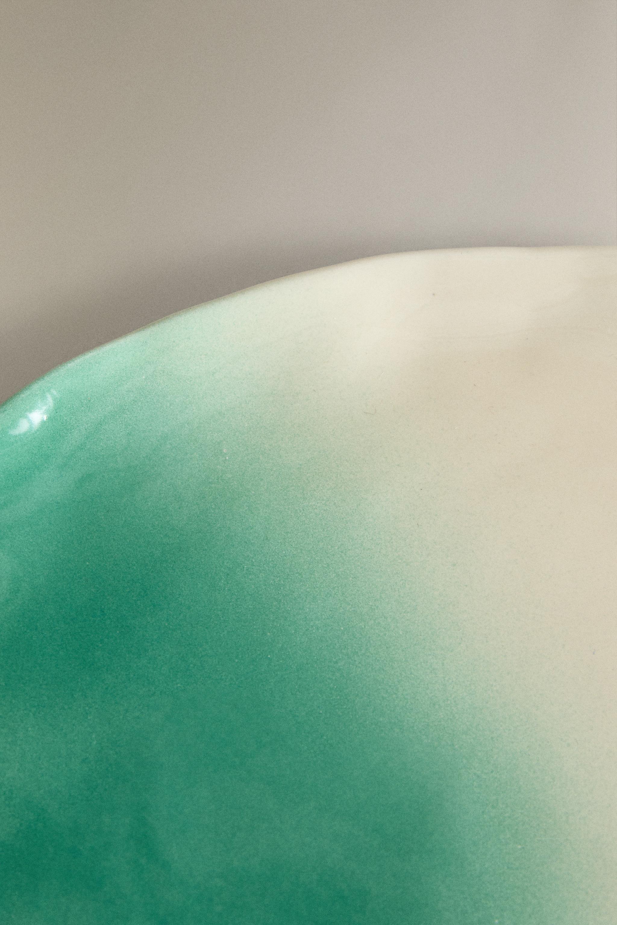 OMBRÉ STONEWARE DINNER PLATE X COLLAGERIE