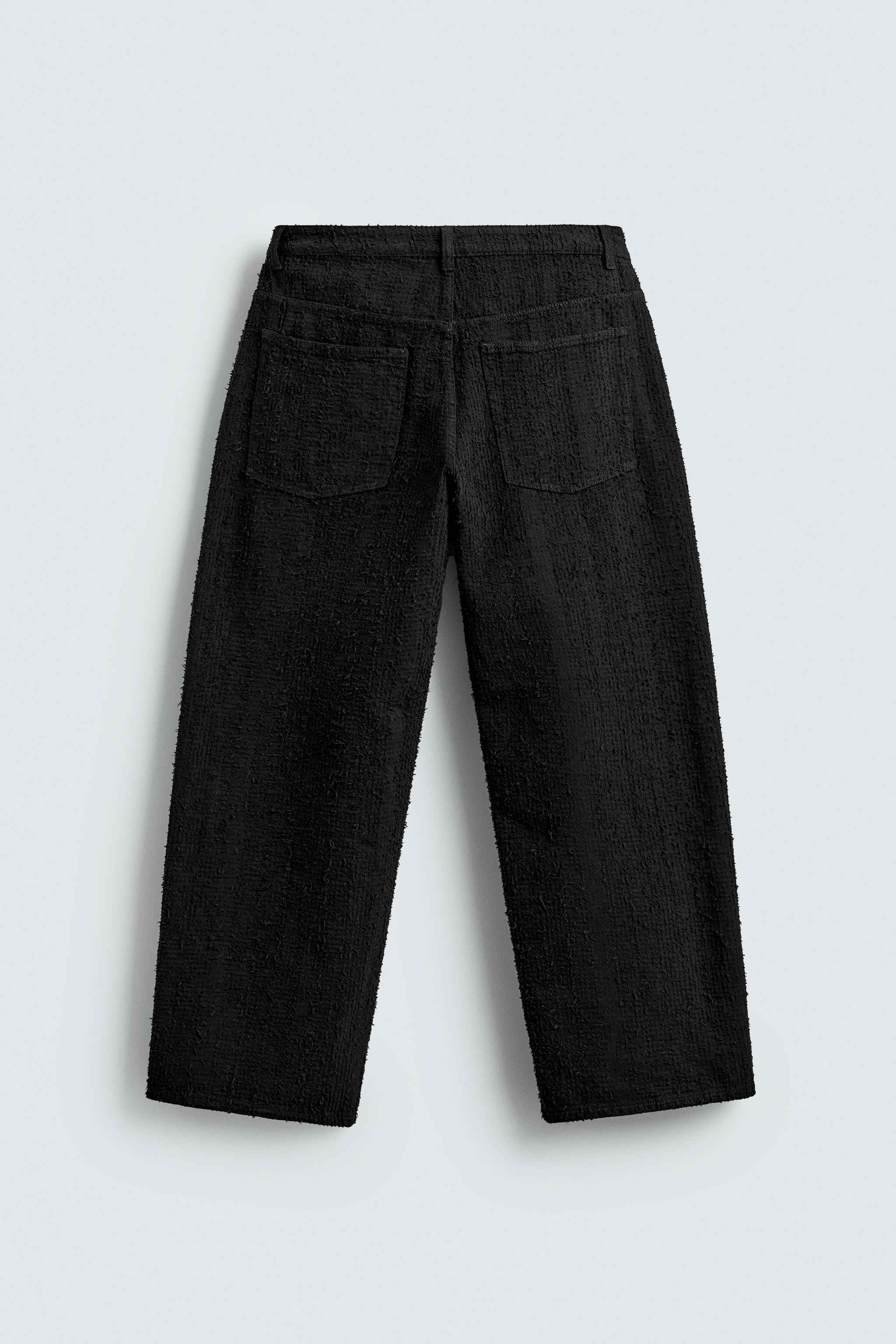 RELAXED FIT JEANS TEXTURE