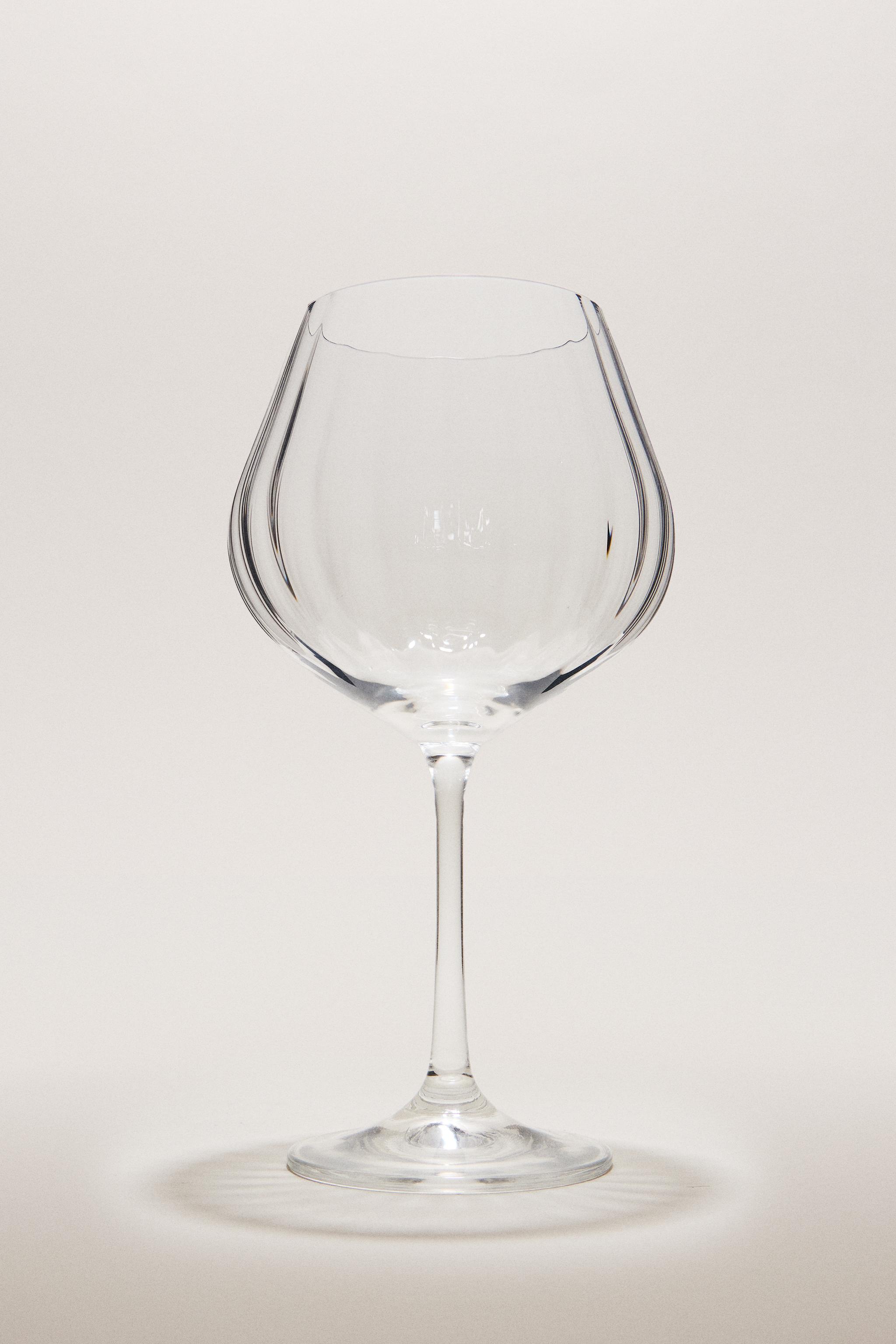 STRAIGHT CRYSTALLINE FLUTE GLASS