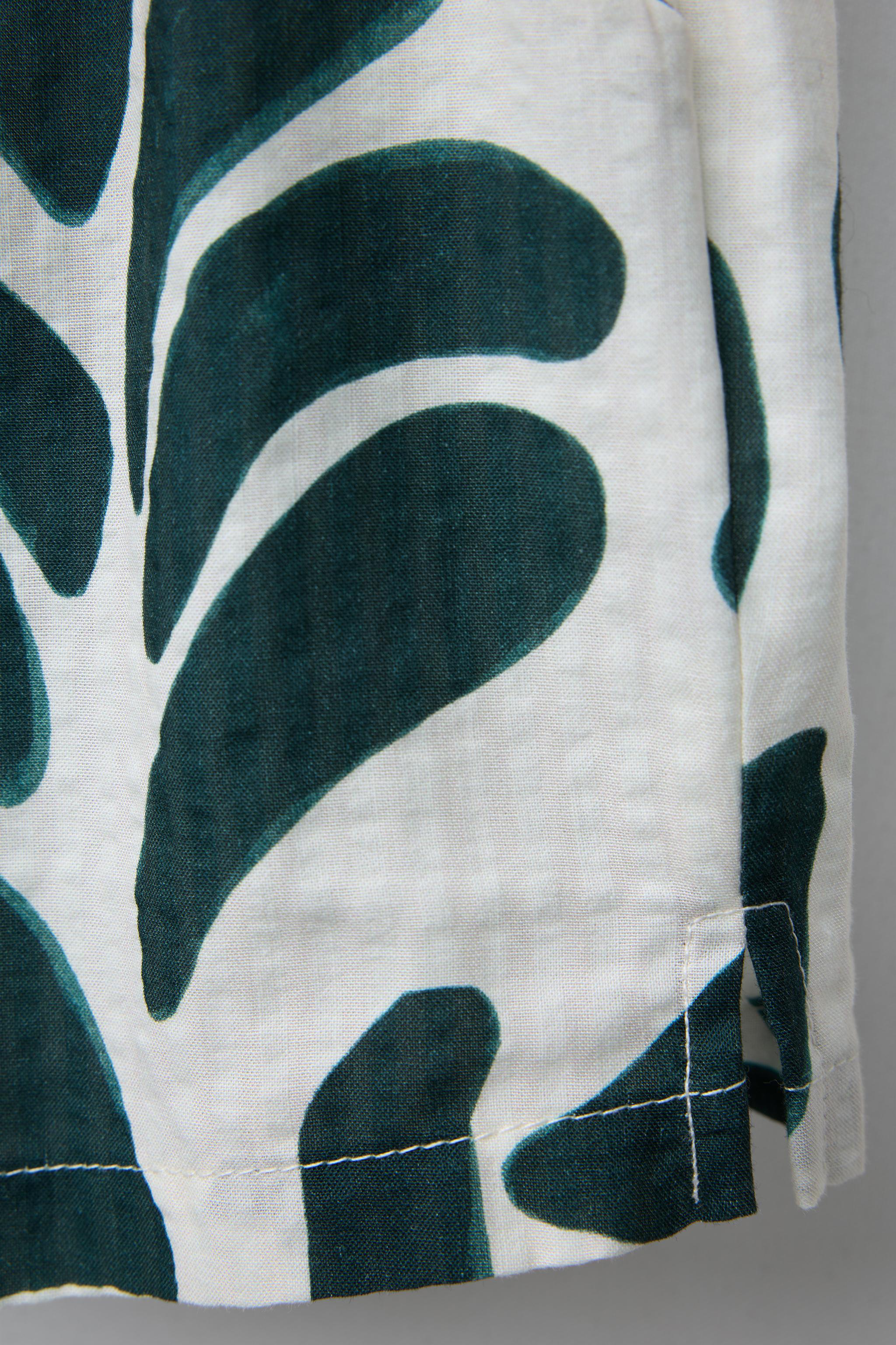 PRINTED BERMUDA SHORTS