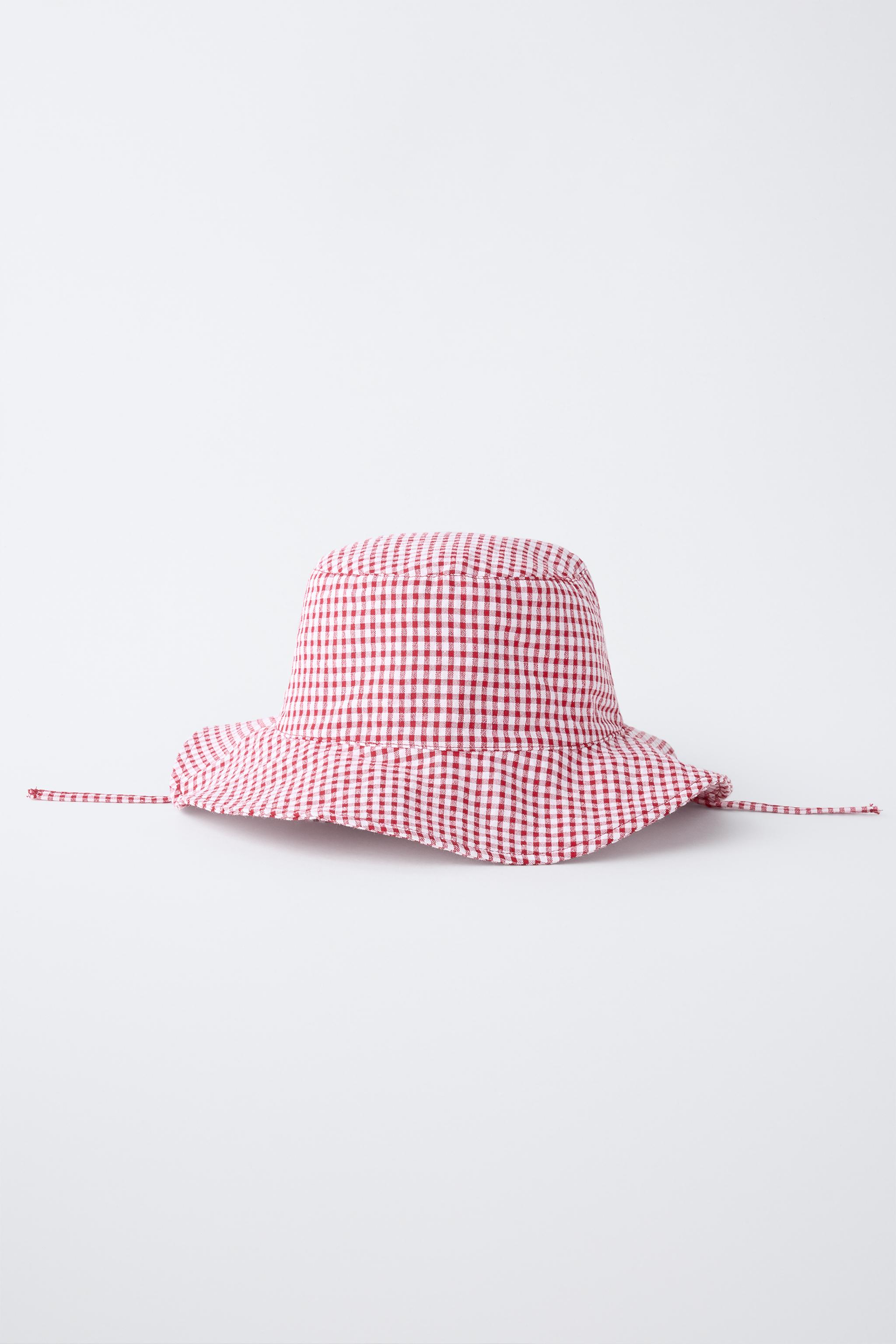 VICHY CHECK BUCKET HAT