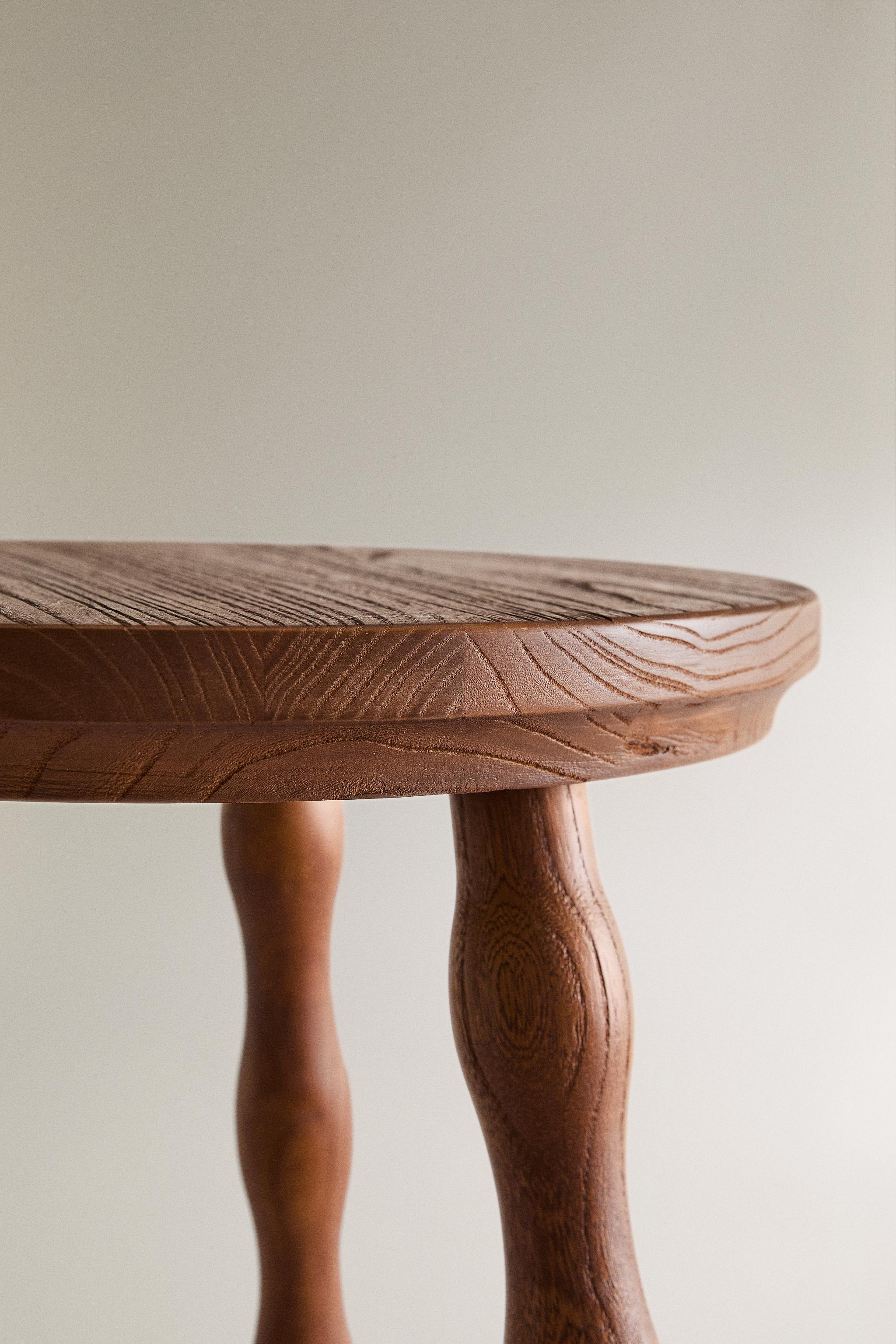 ELM WOOD STOOL