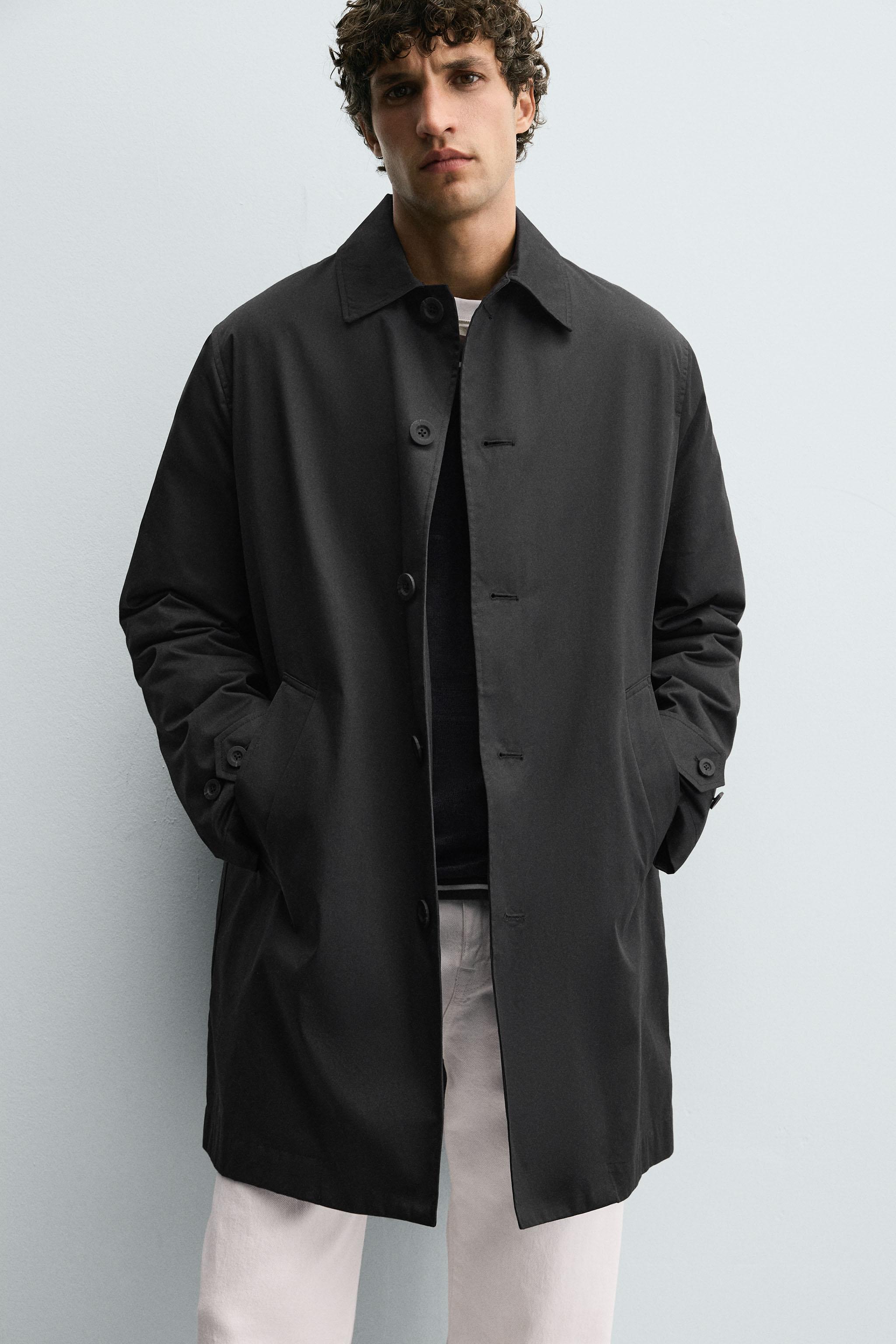 TRENCH COAT WITH REMOVABLE LINING