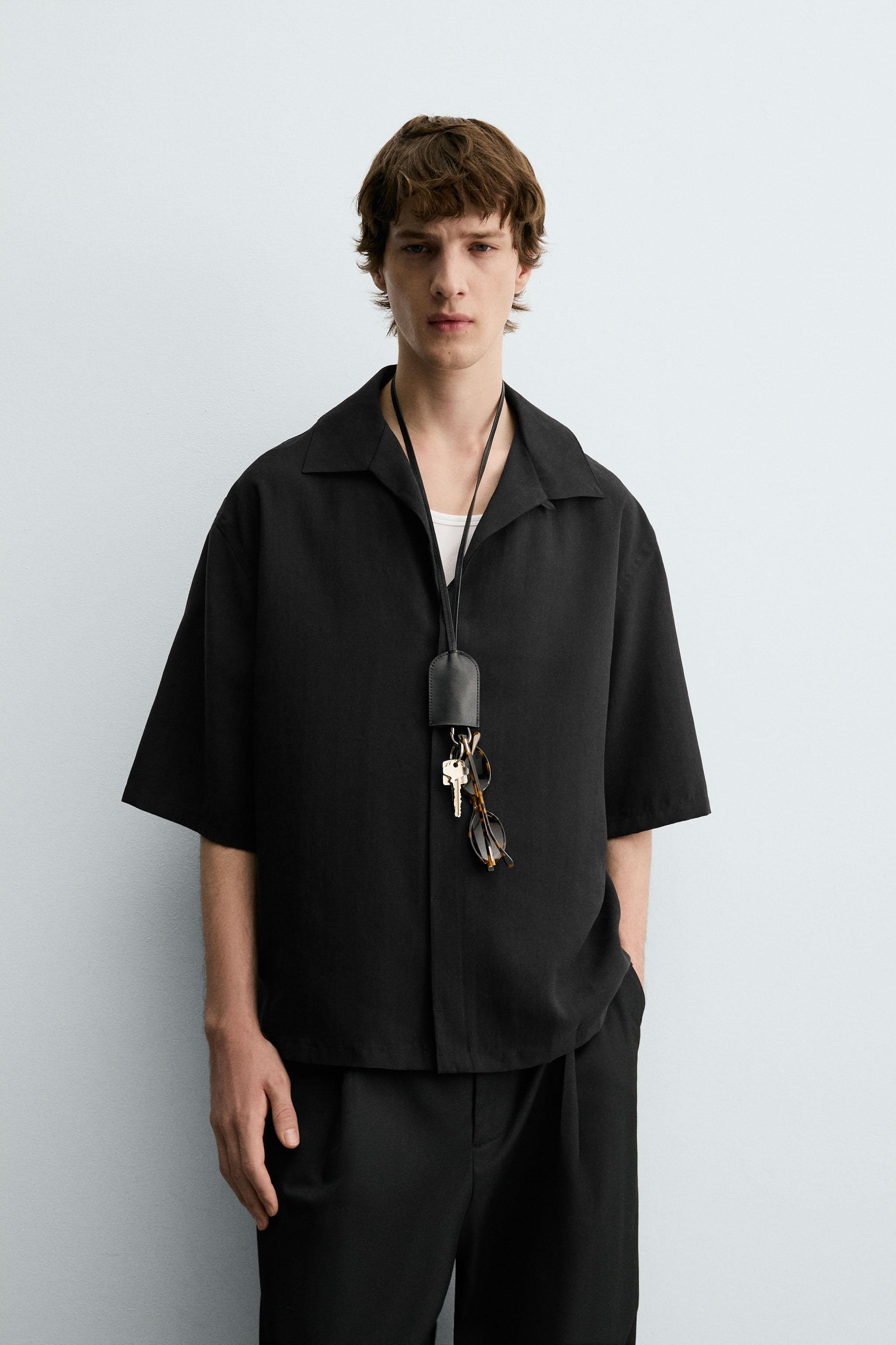 RELAXED FIT FLOWY SHIRT