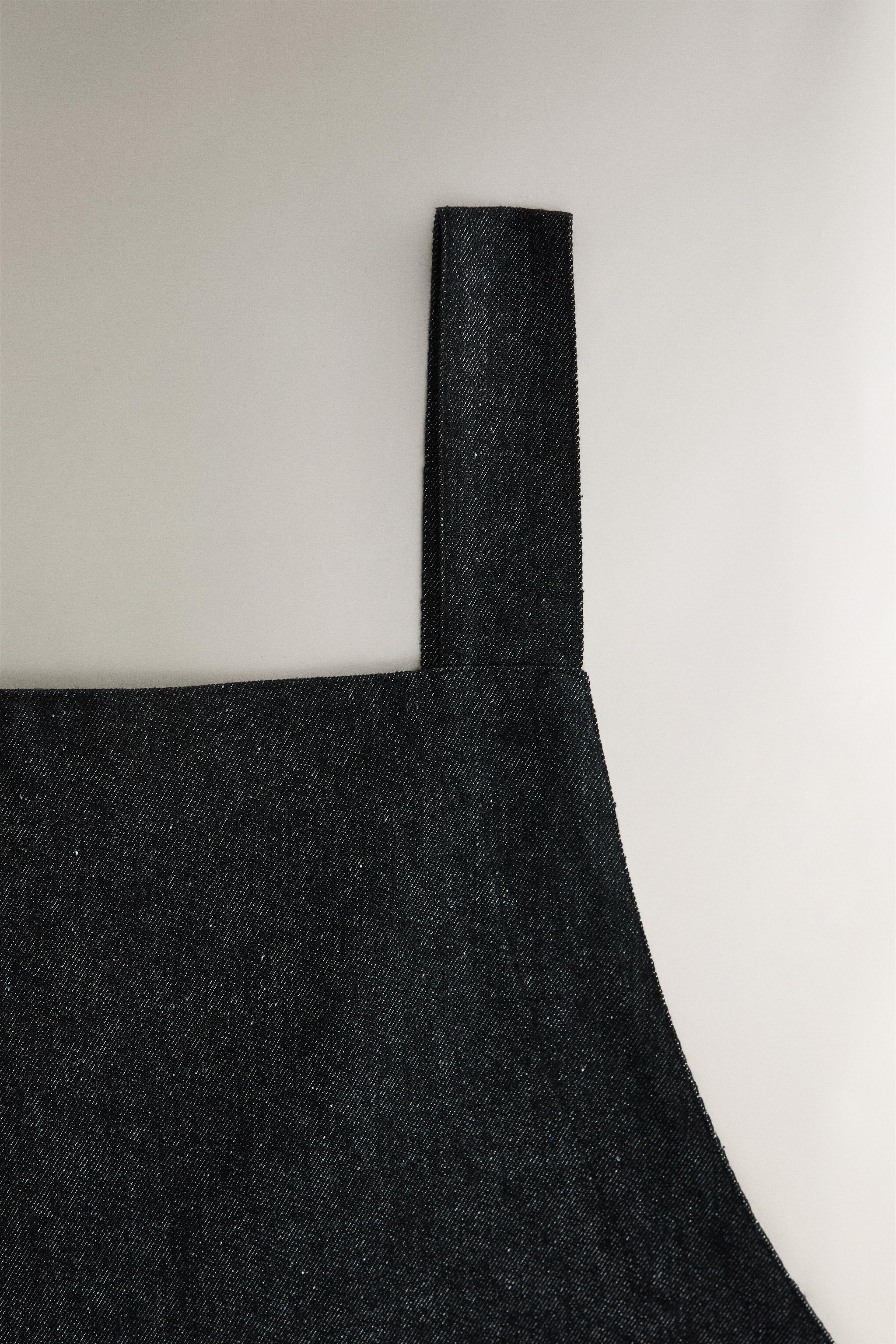 DENIM WHOLE BODY APRON