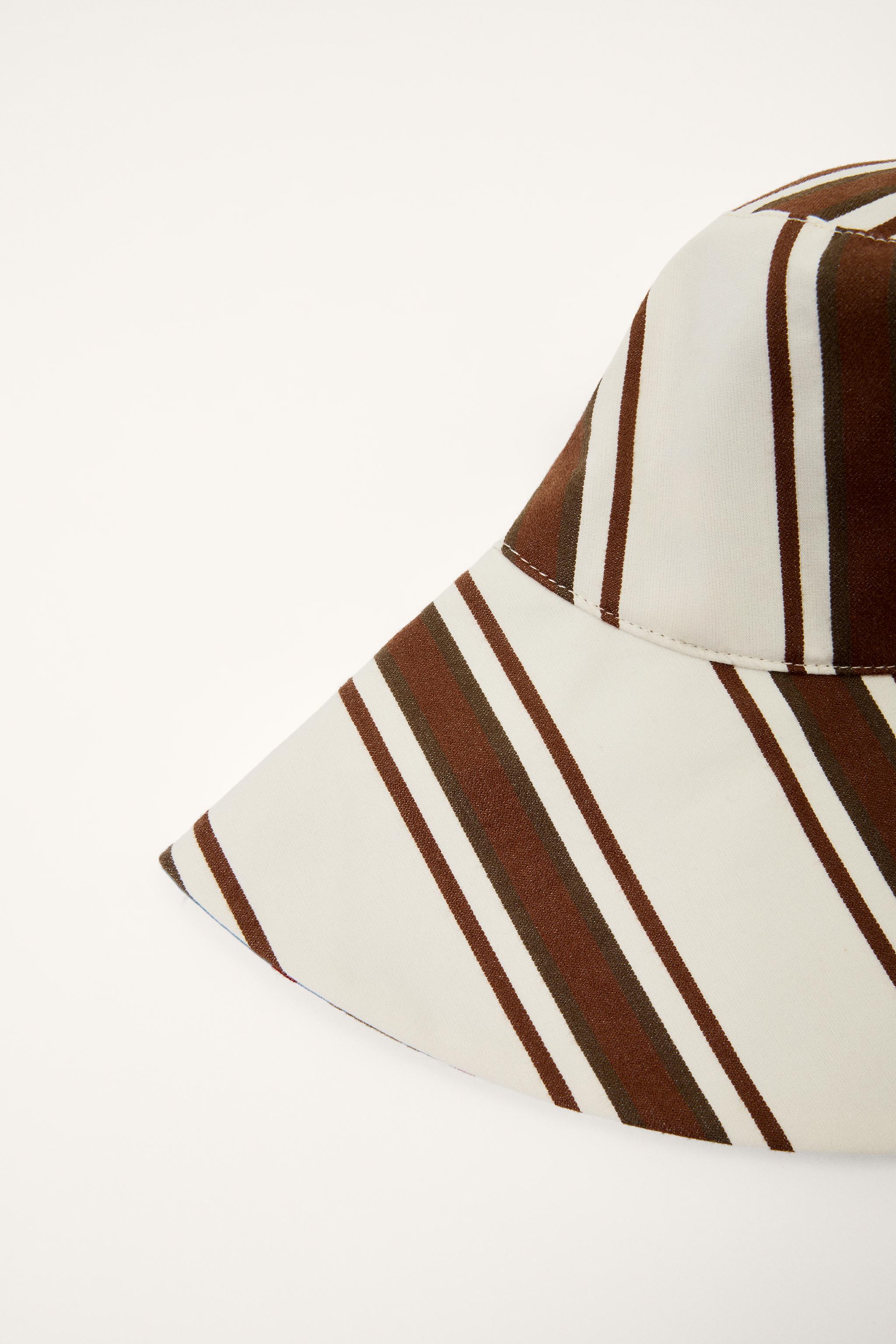 LIMITED EDITION STRIPED REVERSIBLE BUCKET HAT