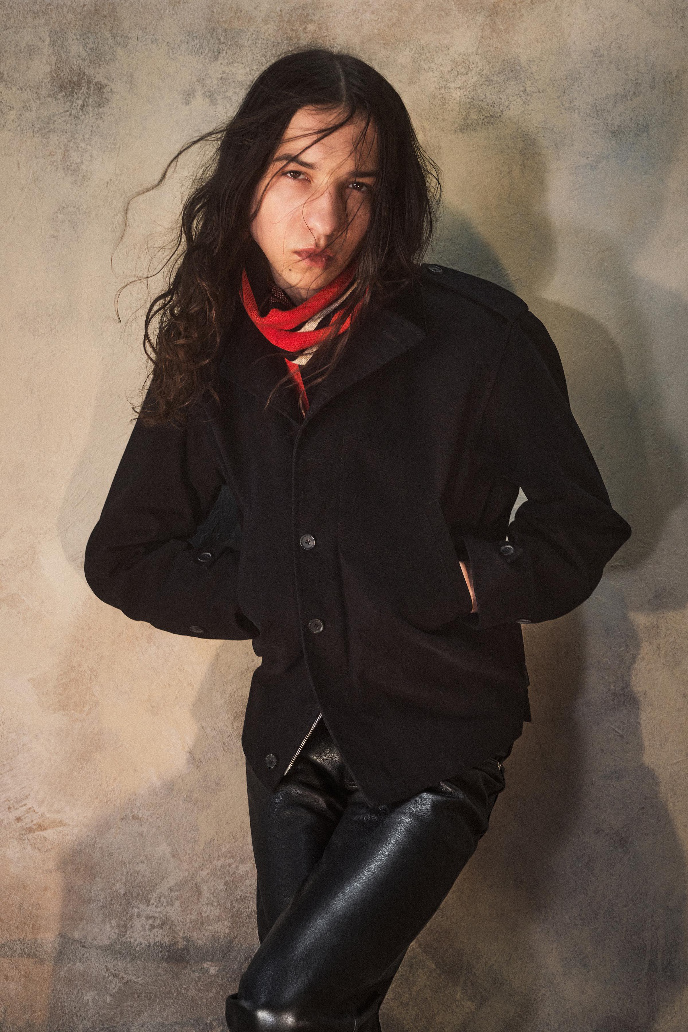 COTTON-LINEN JACKET BOBBY GILLESPIE X ZARA