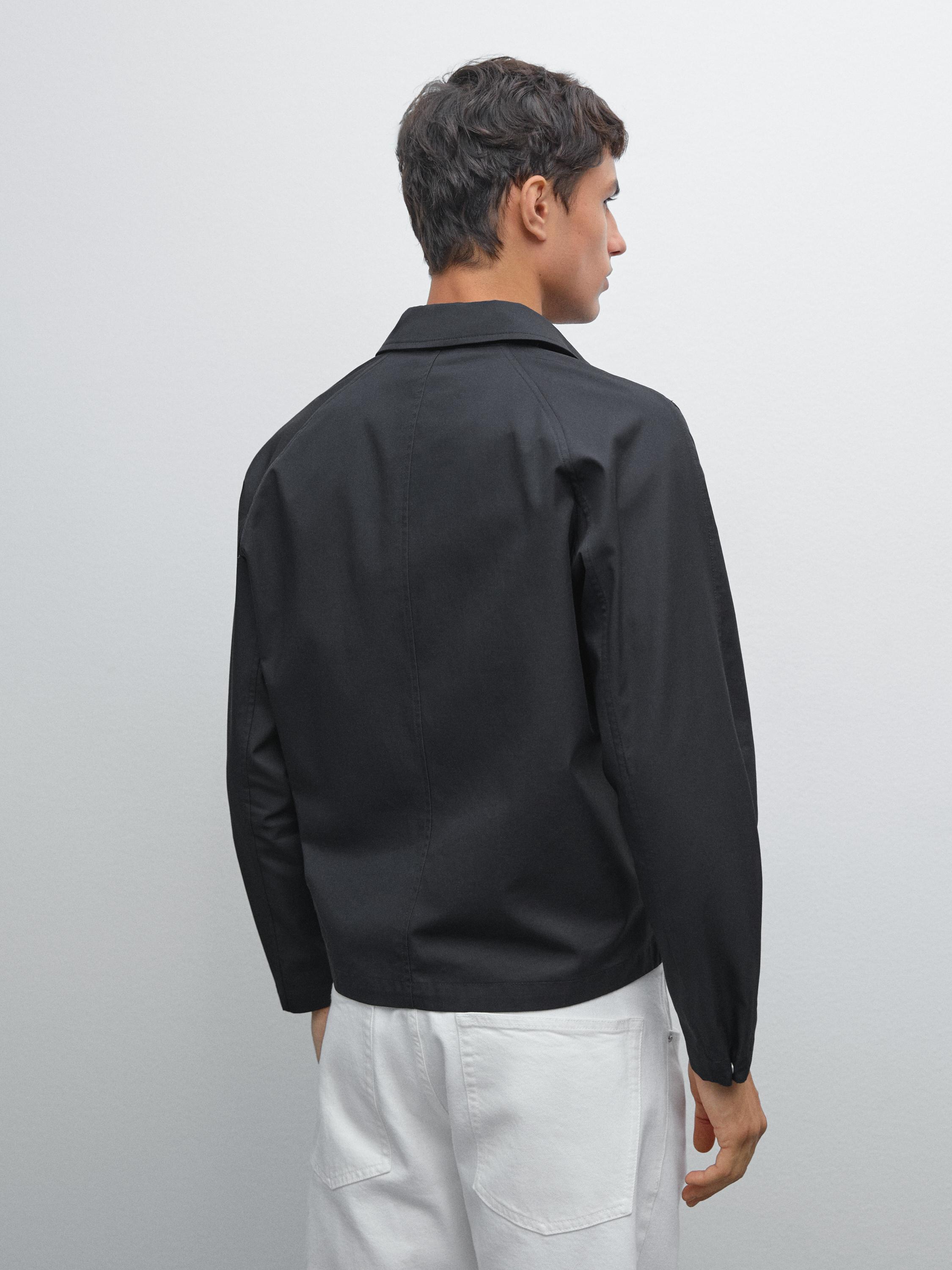 Water-repellent 100% cotton jacket
