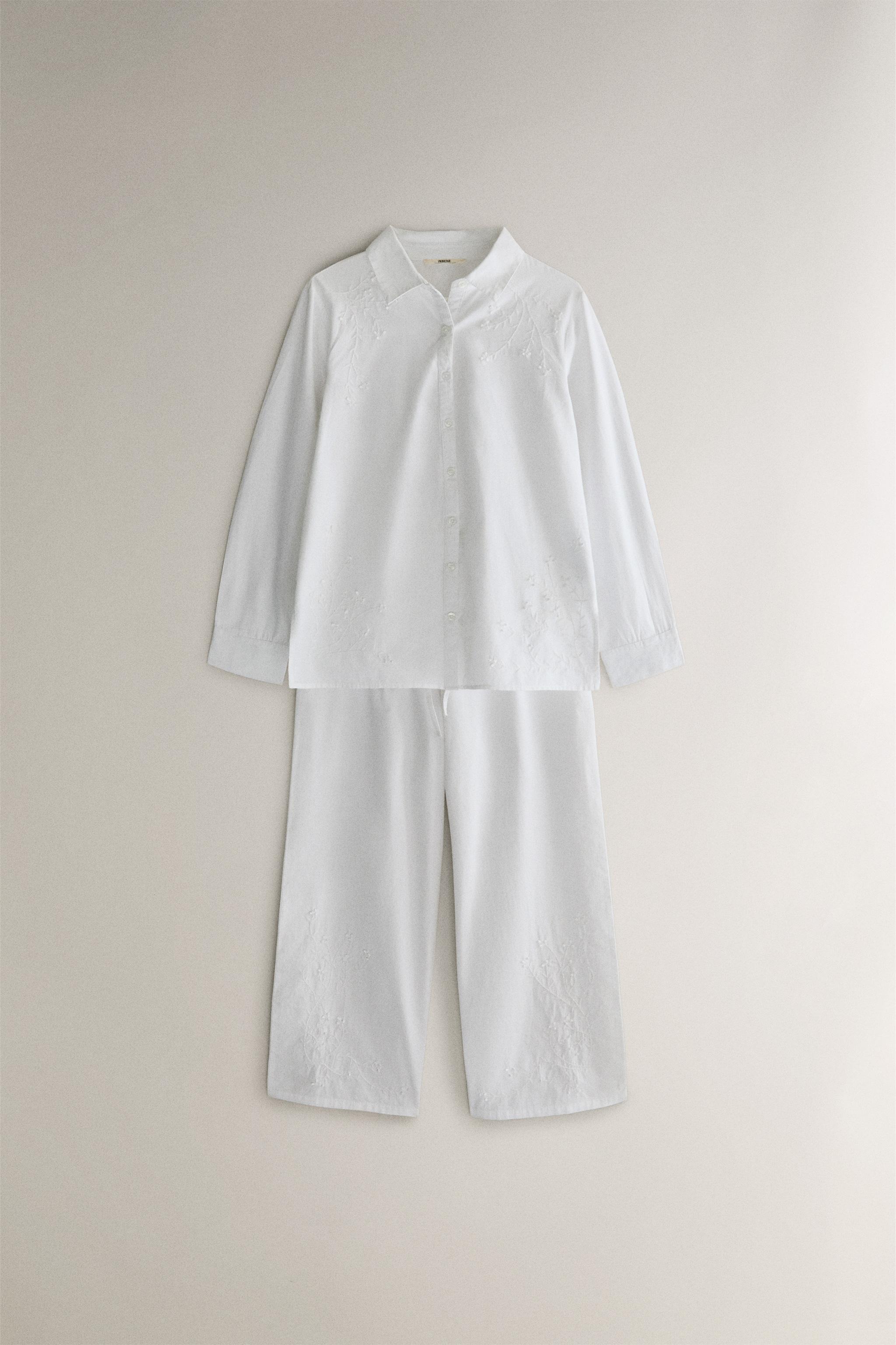 LONG PANTS WITH EMBROIDERY