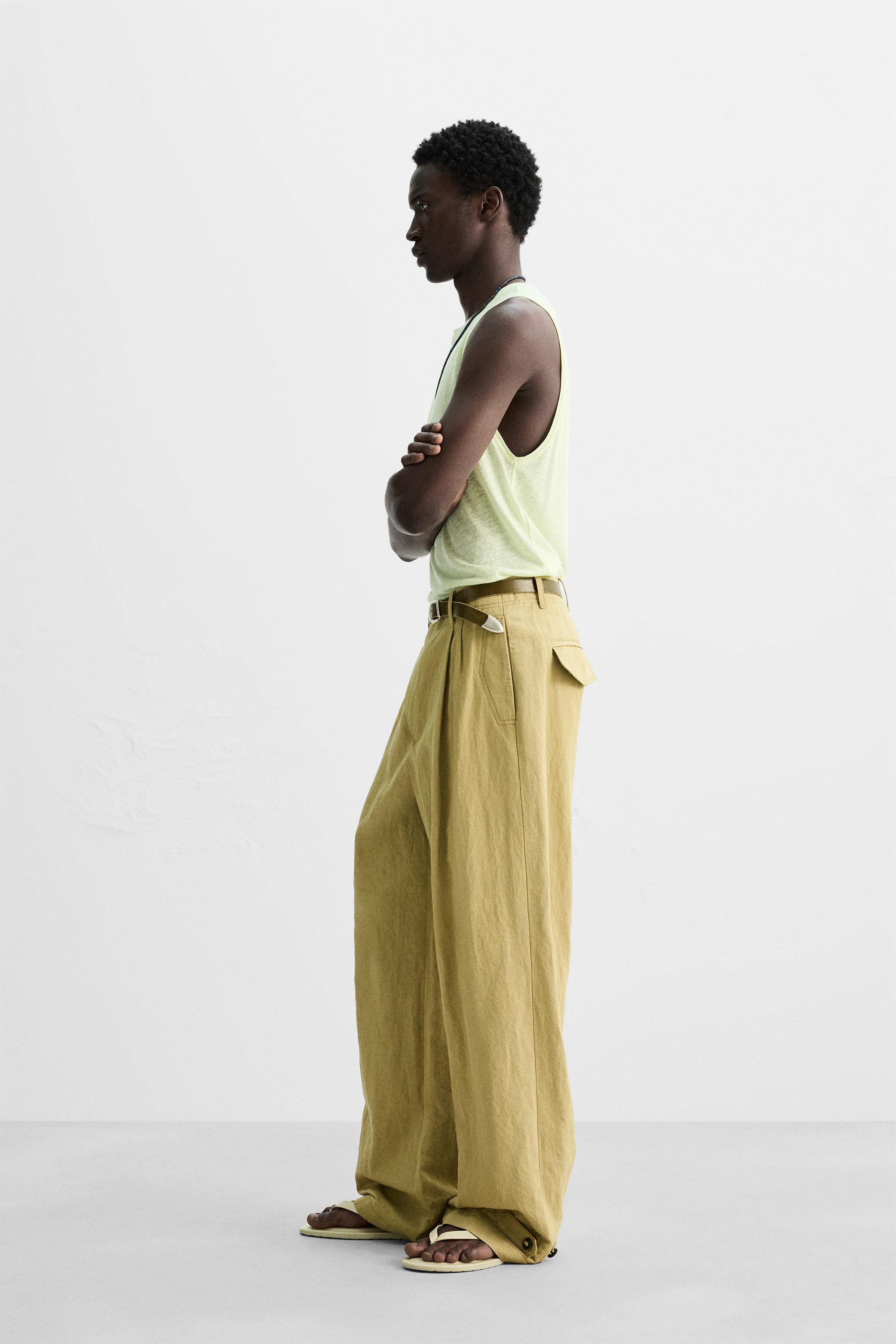 VISCOSE LINEN TANK TOP