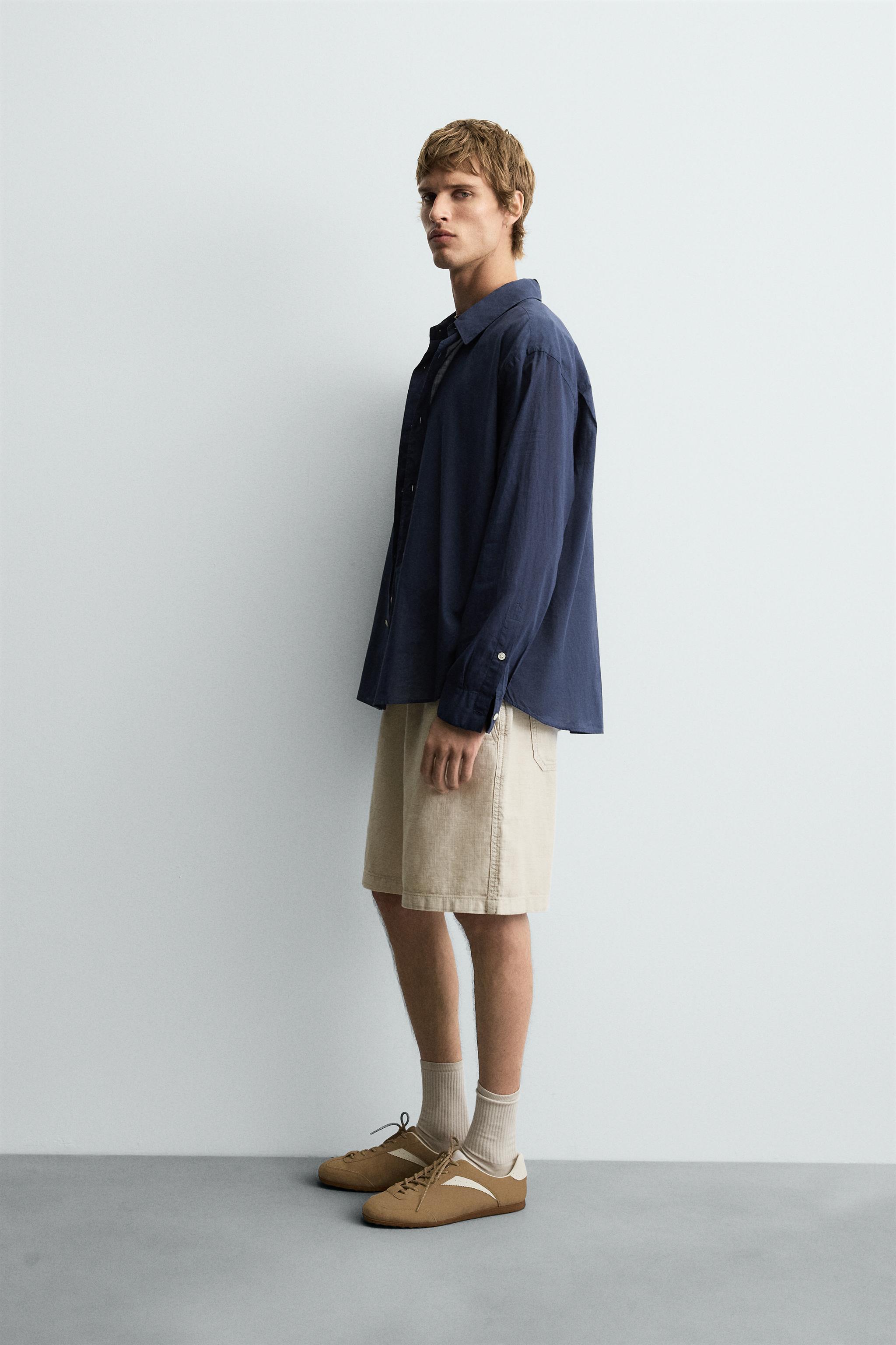 WASHED RELAXED FIT SHORTS