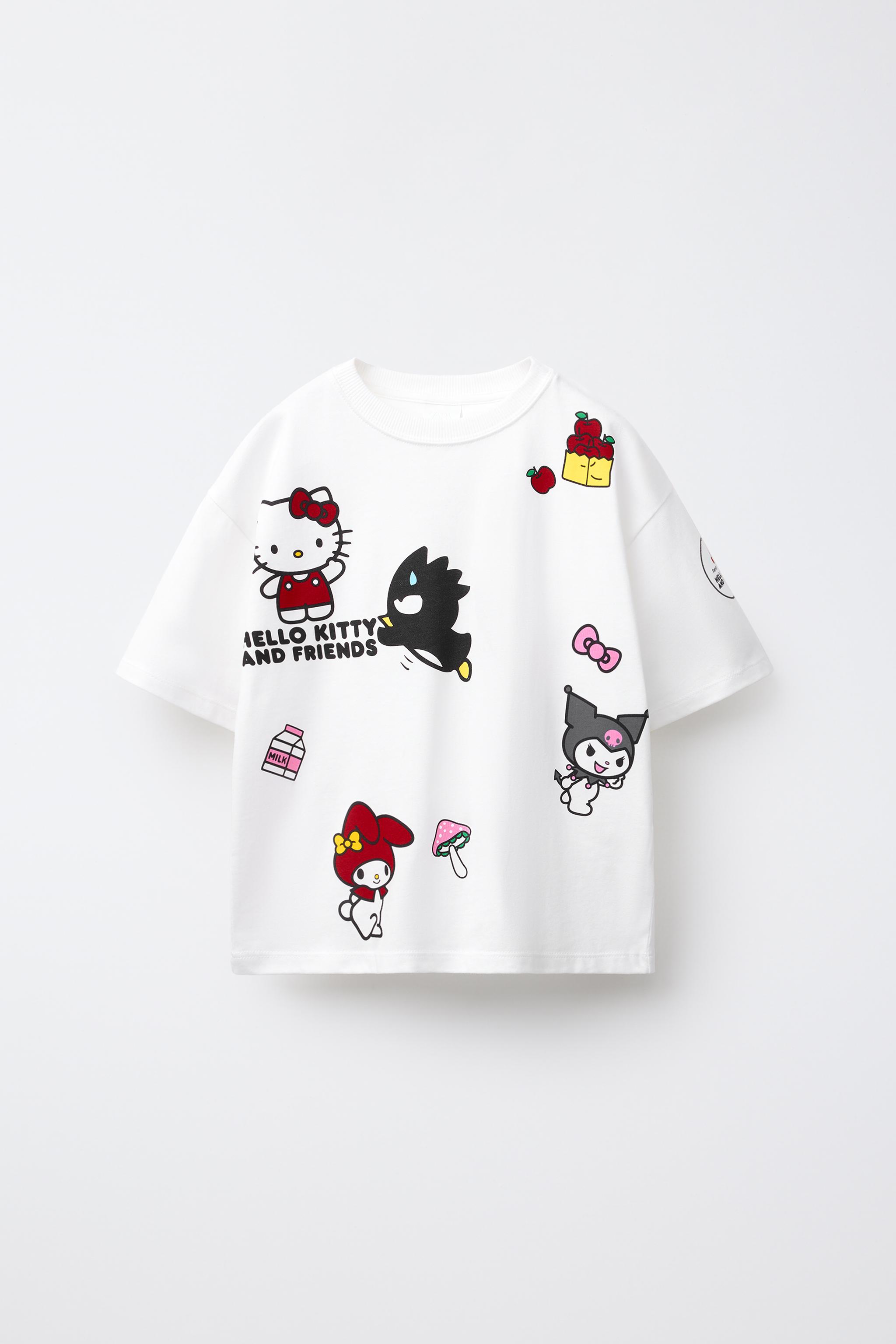 HELLO KITTY AND FRIENDS © SANRIO PRINT T-SHIRT