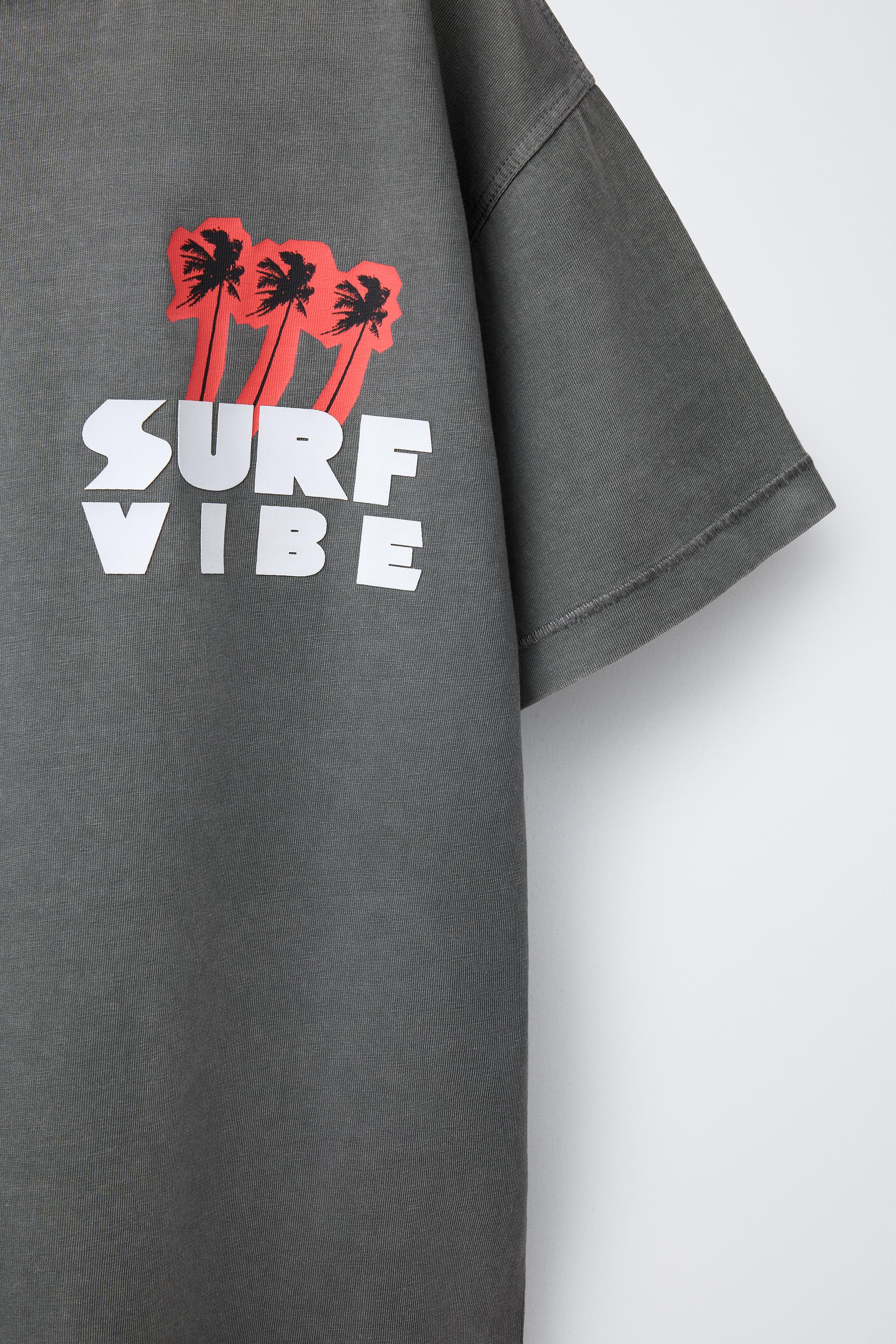 SURF PRINT T-SHIRT