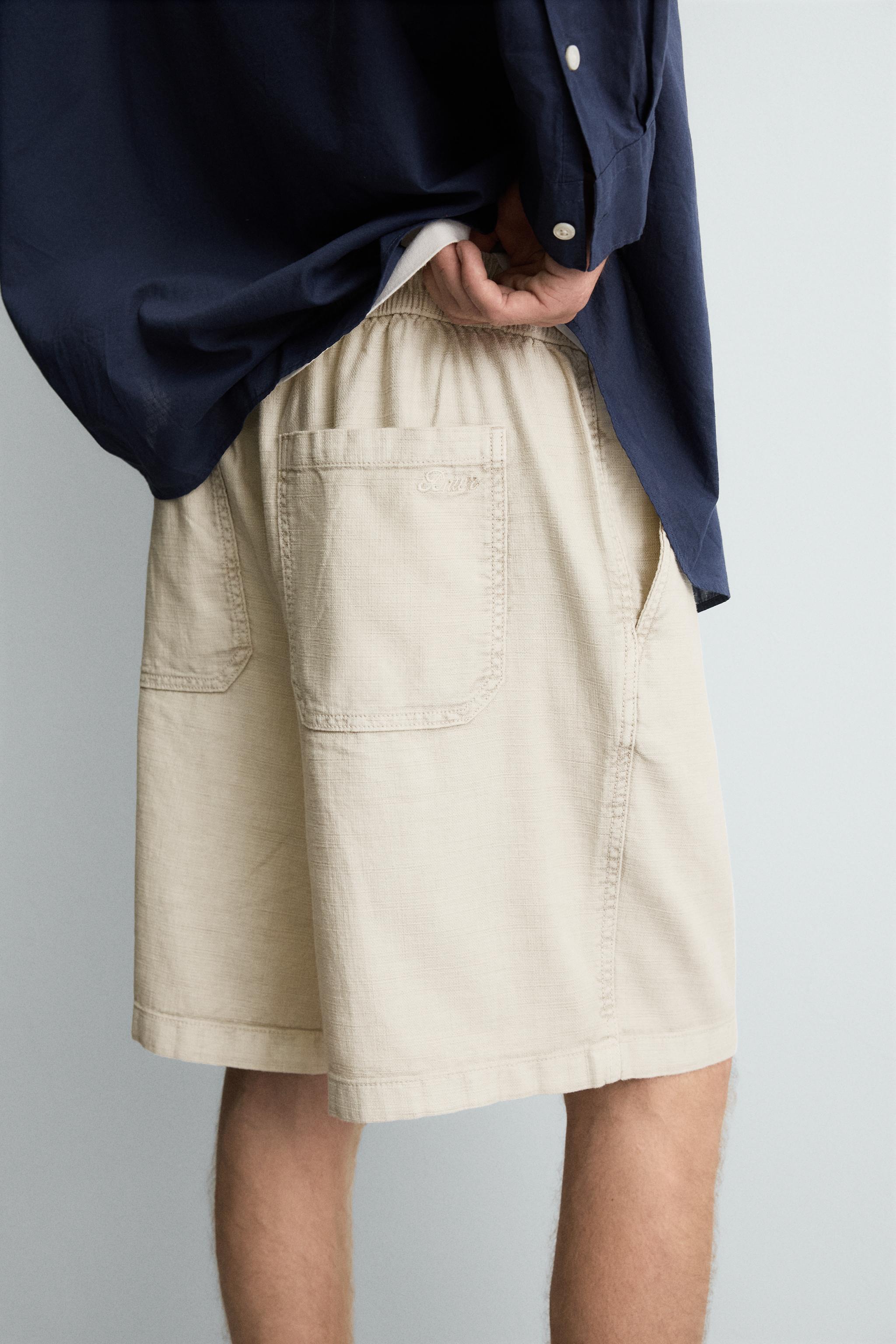 WASHED RELAXED FIT SHORTS